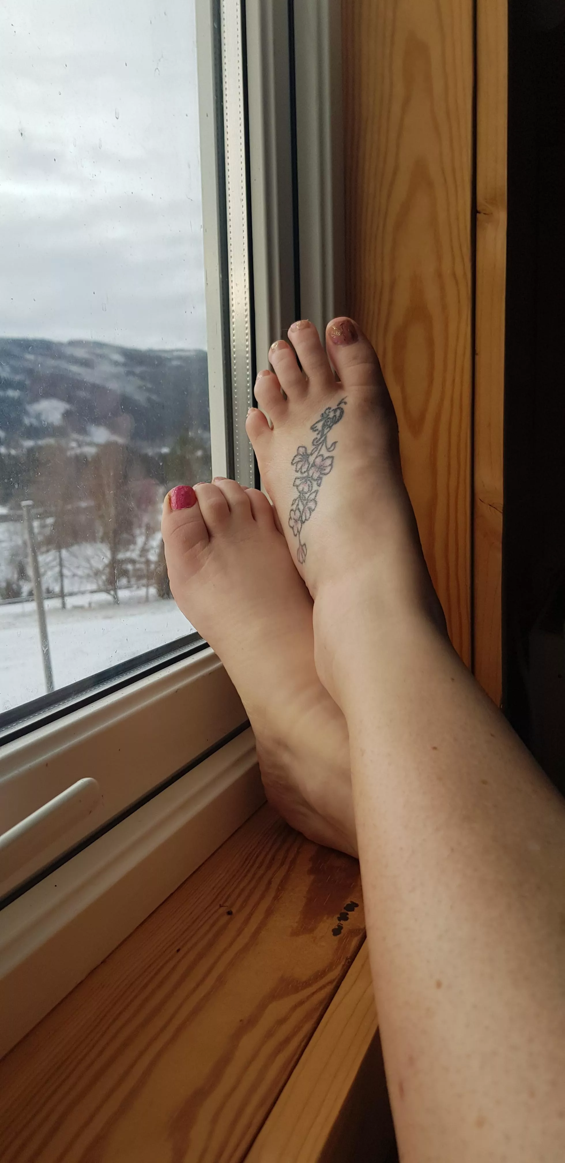 My feet with a viewðŸ’