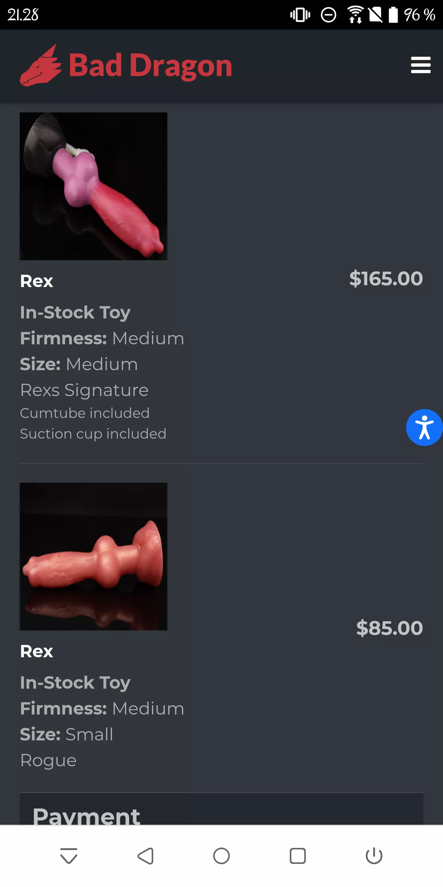 My first order from Bad Dragon. Lucky me,can't wait! ;D