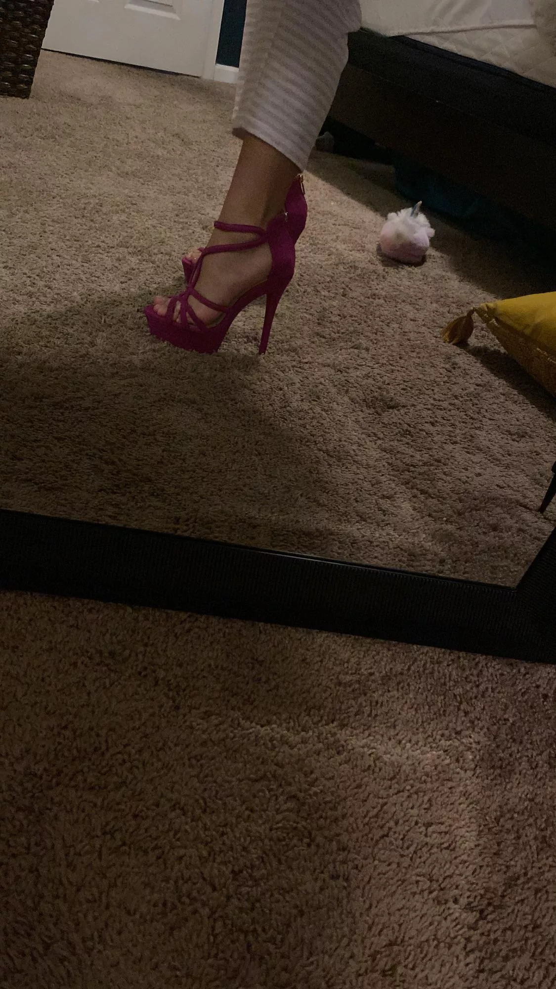 My first pair of high heels