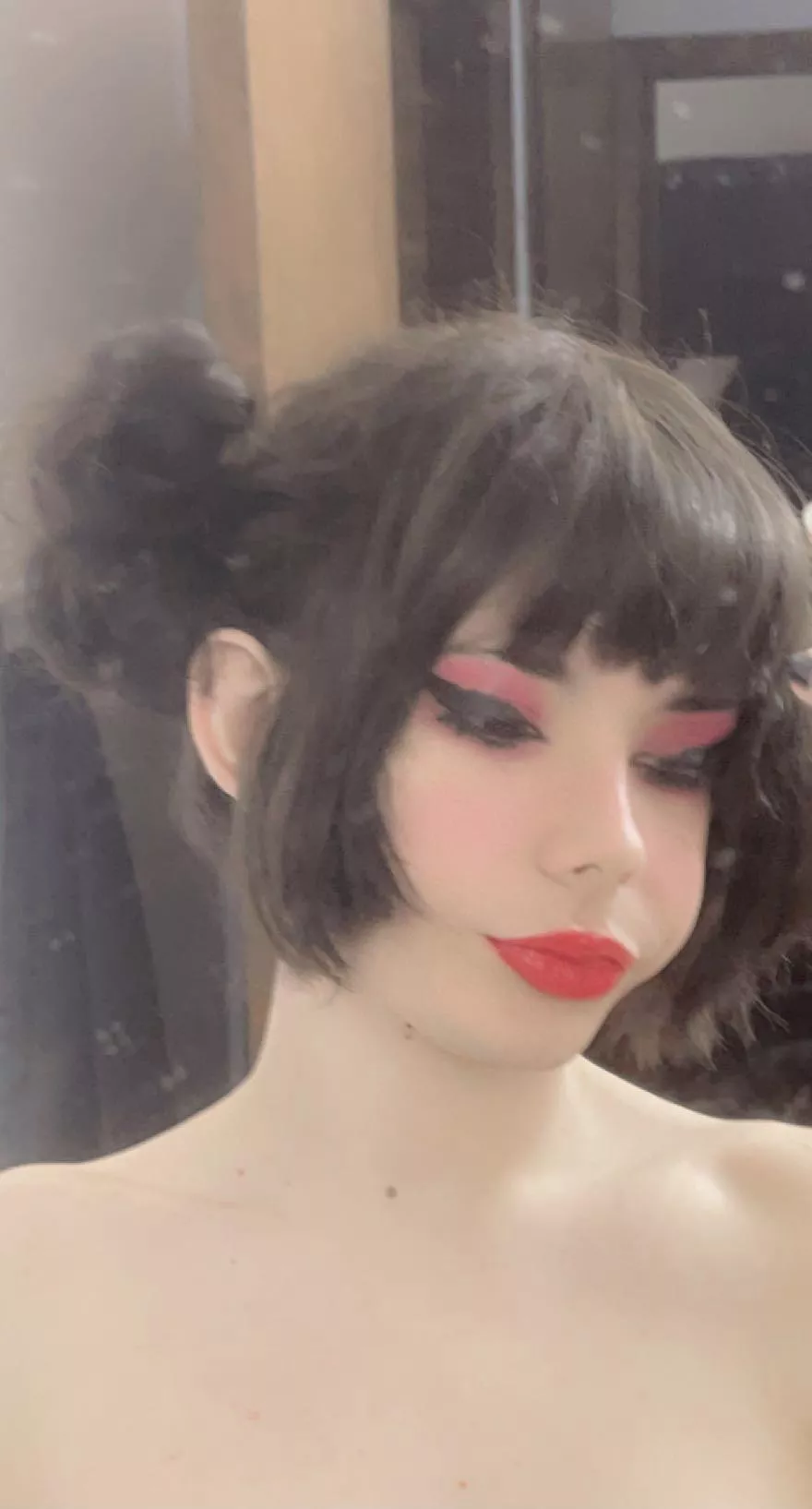 My friend did my makeup ðŸ’•ðŸ¥º Am I pretty?