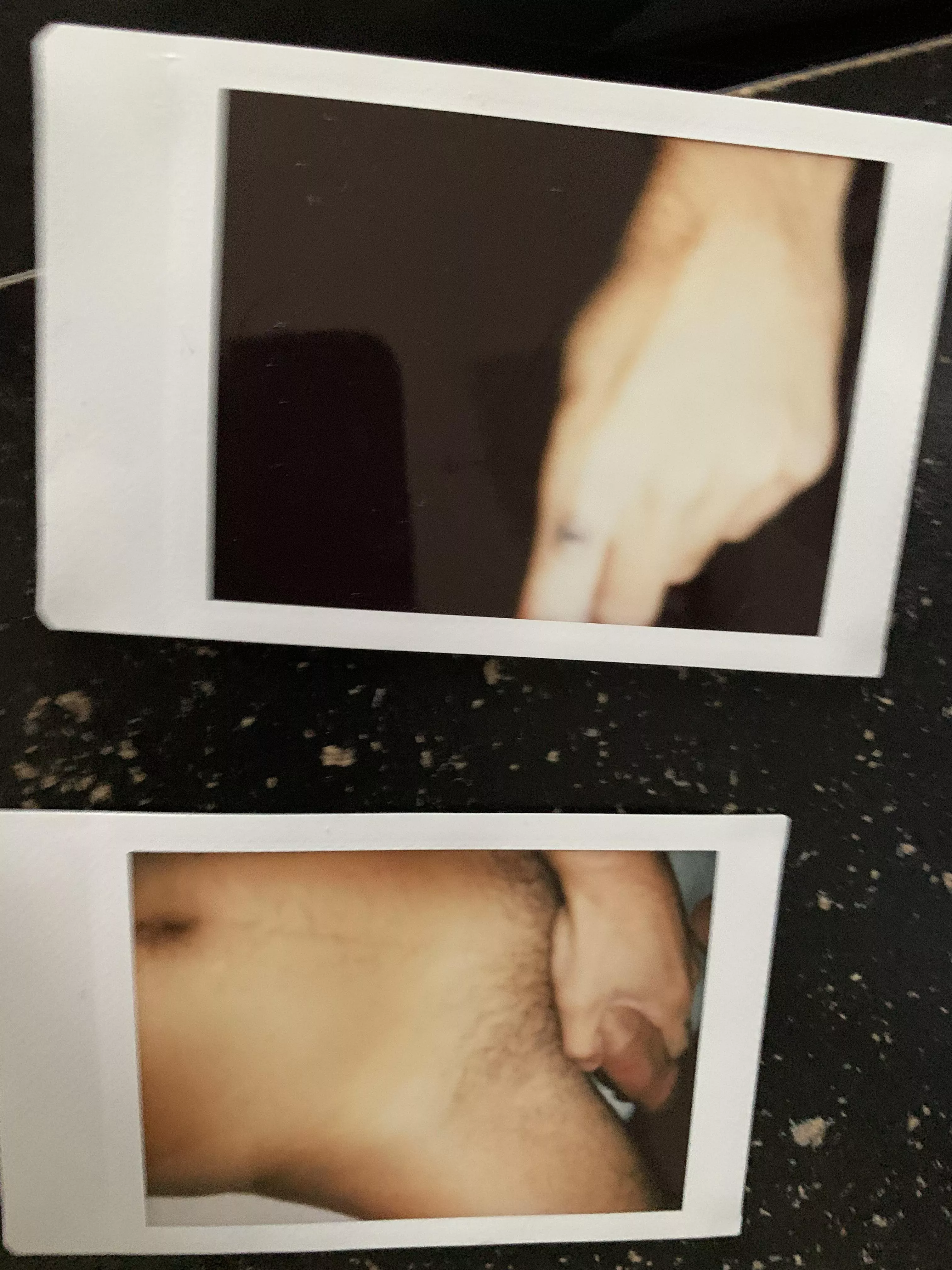 My friend has his dick on a Polaroid andI just found it in his room LOL why is it hot