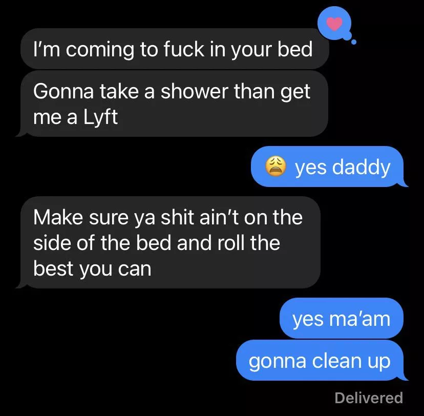 my gf letting me know sheâ€™s getting dick tn ðŸ¤¤