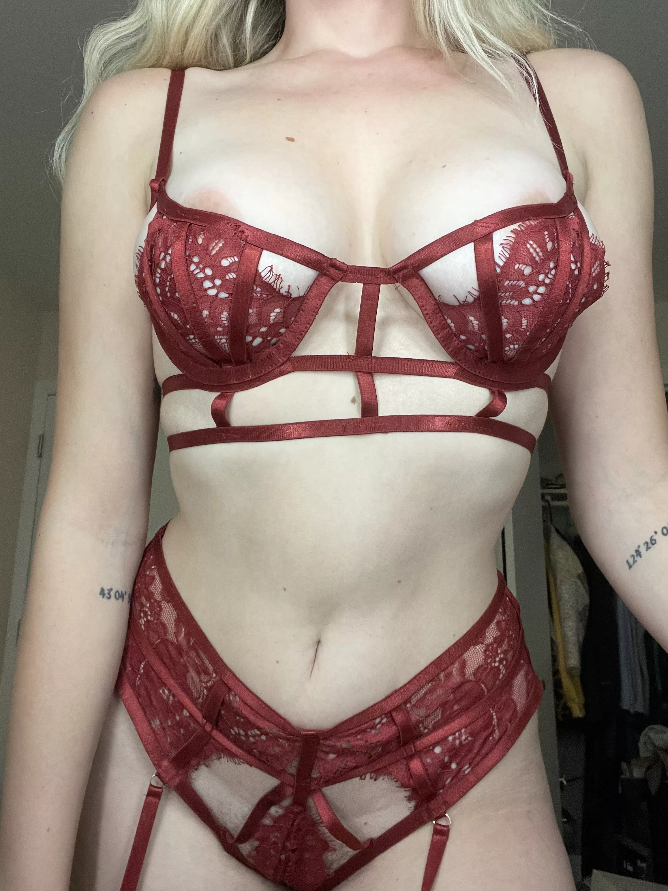 My husband doesn't like my lingerie, do you?