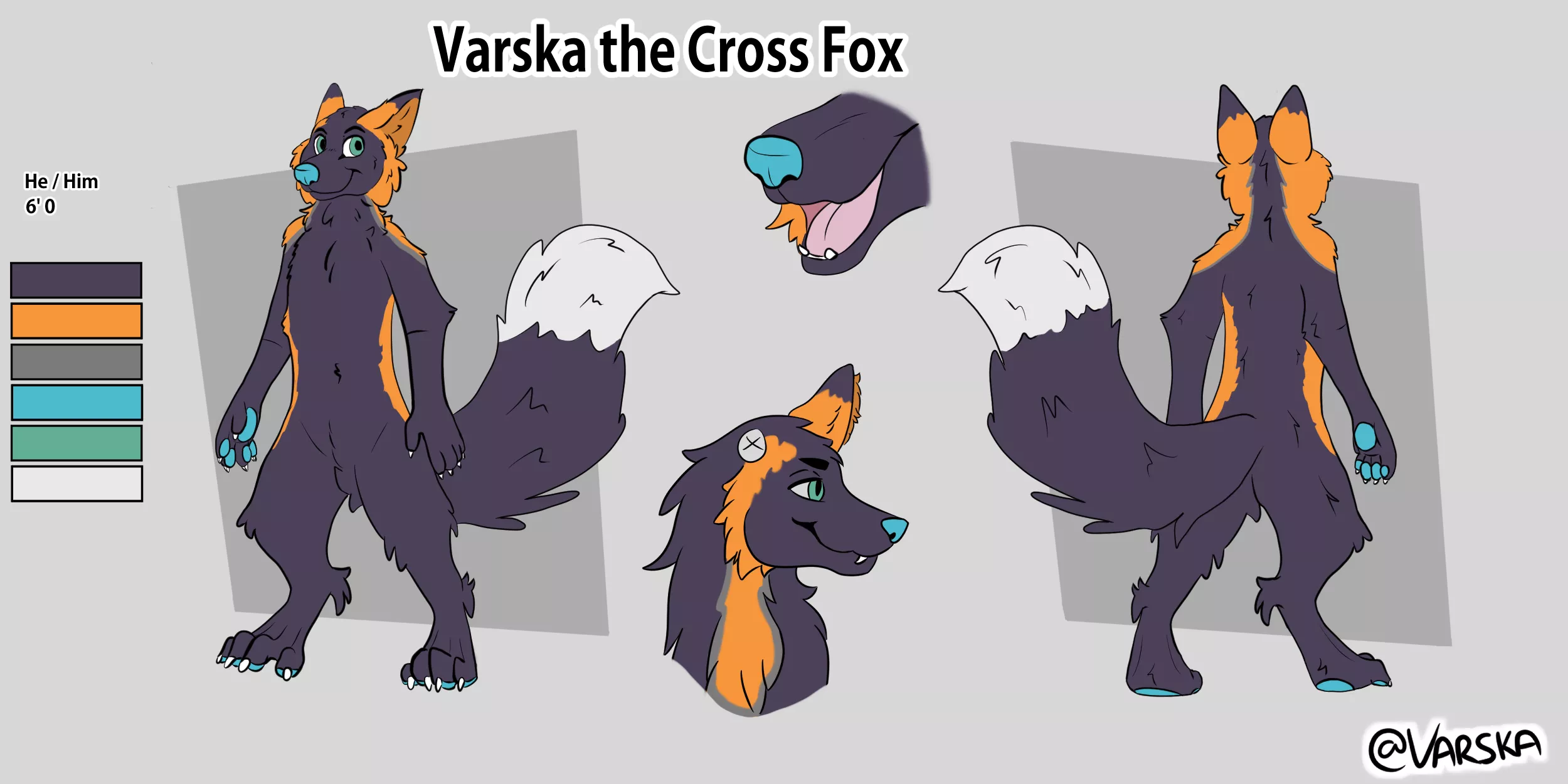 My new Cross Fox OC!