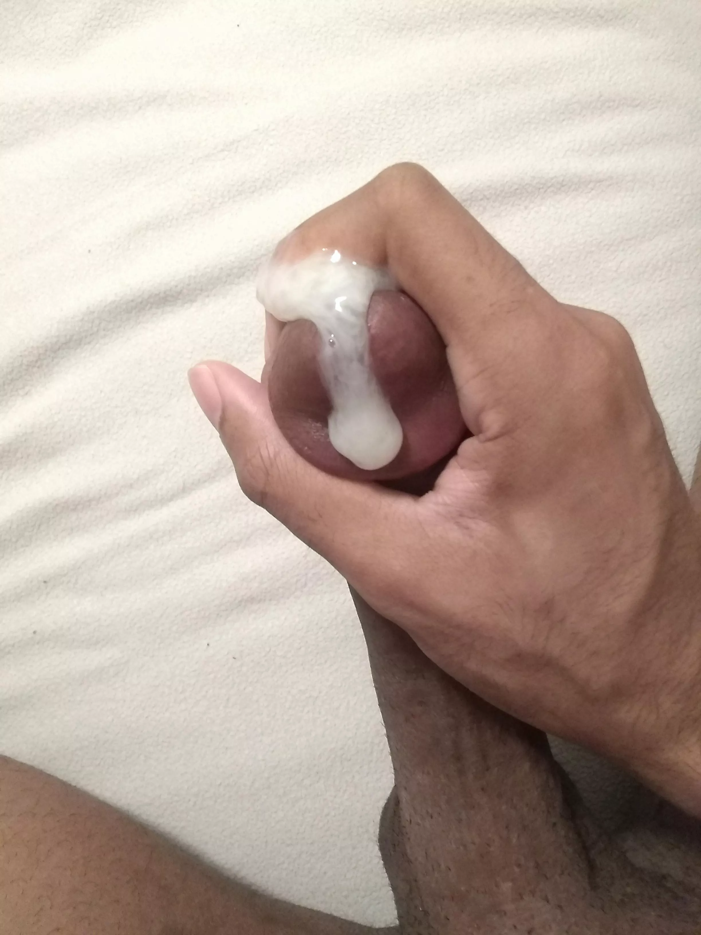 My rock hard cock and thick cum