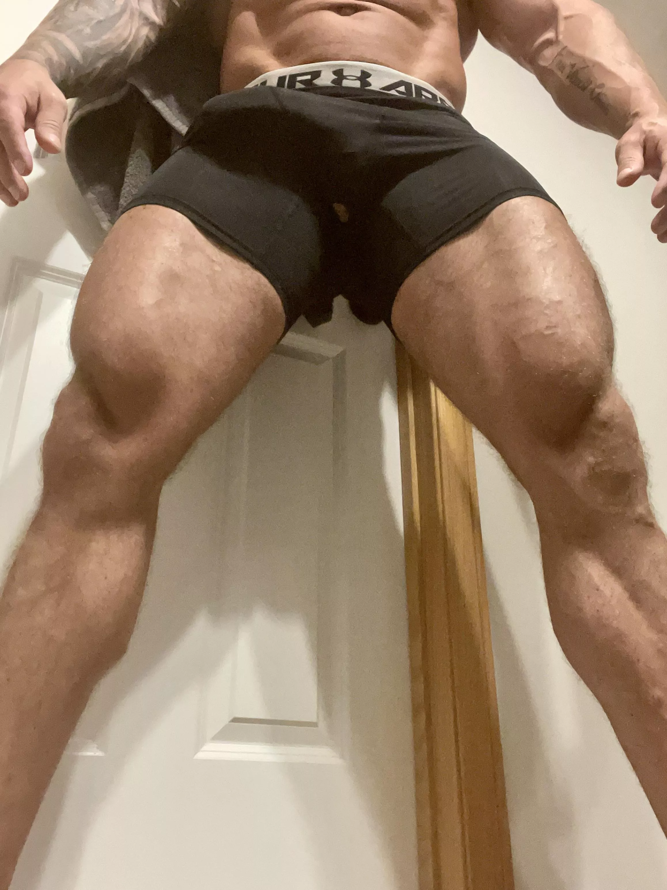 My shorts sprung a holeâ€¦ should I buy new ones or leave it for easy access? ðŸ¤” [m]