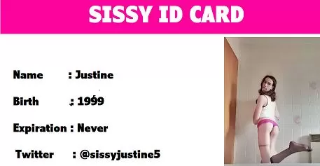 My sissy ID card :)