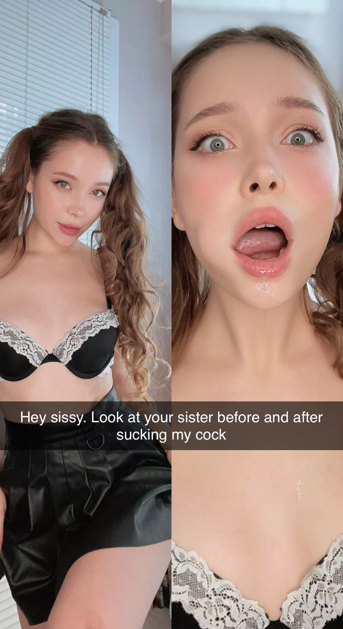 my sister before and after