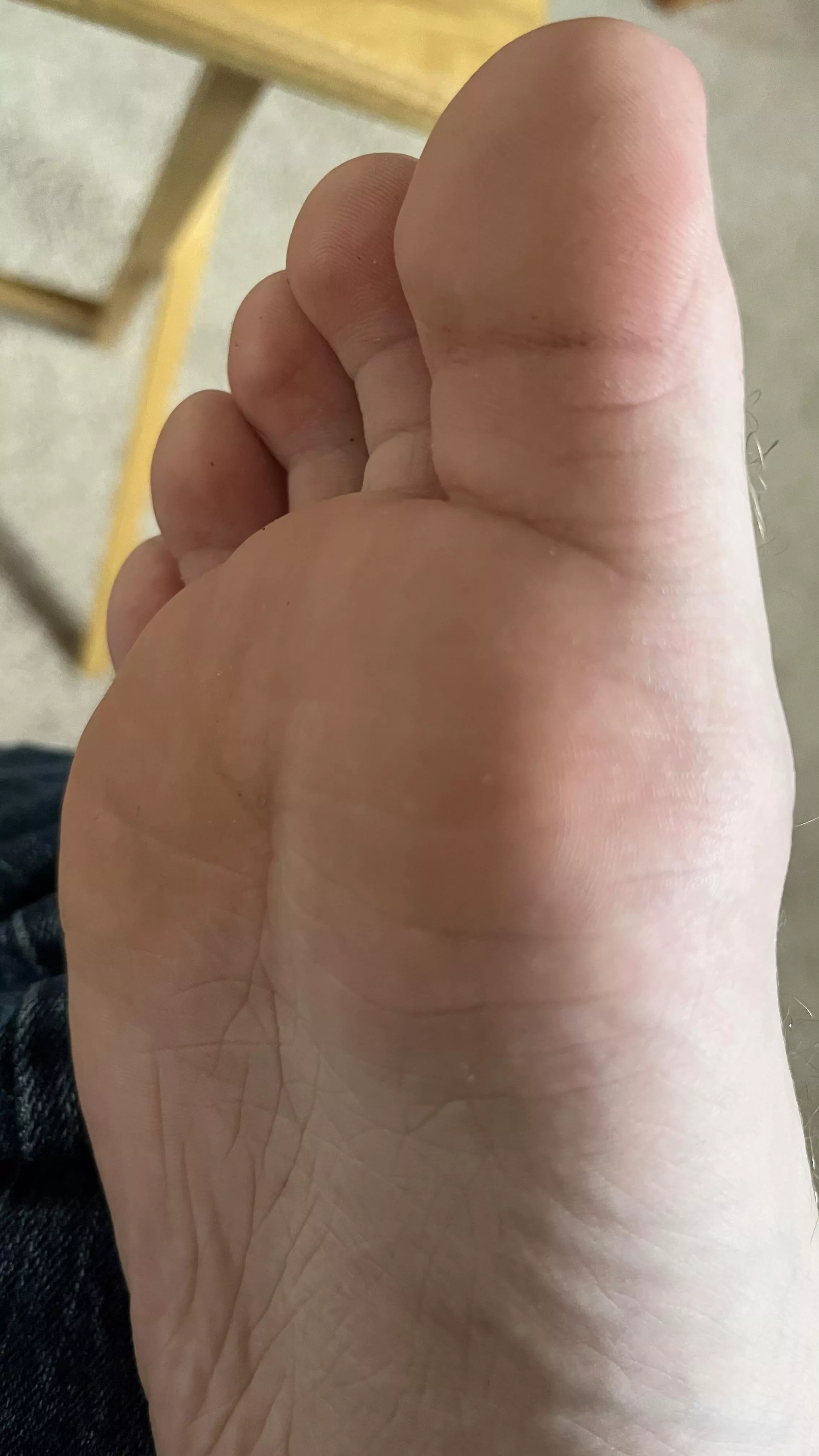 My soft college feet, fresh from my shoesâ€¦ love how warm my soles get after a long day ðŸ¤¤