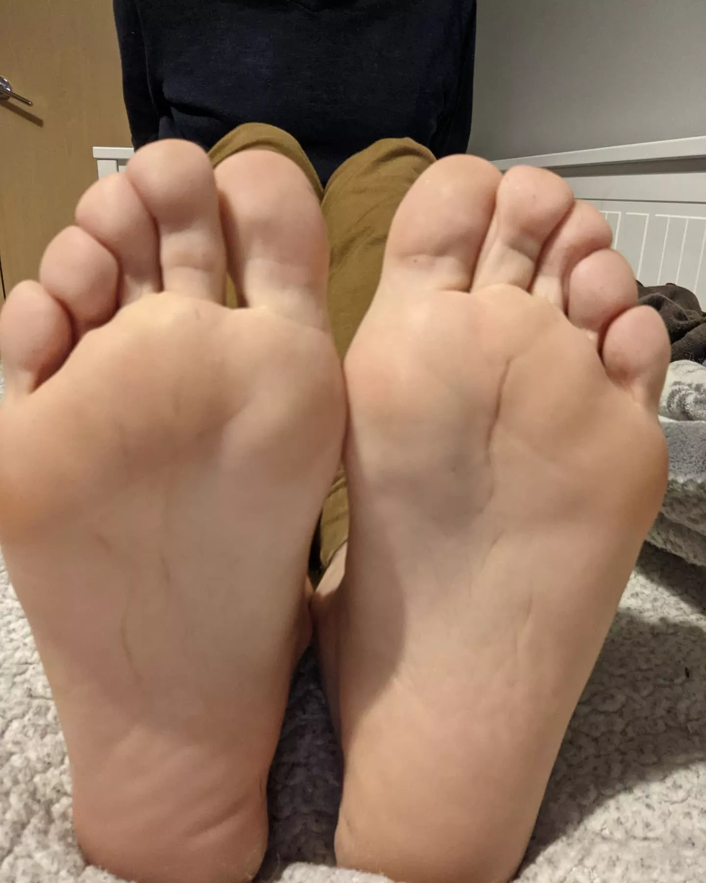 My soft, smooth size 7UK soles!