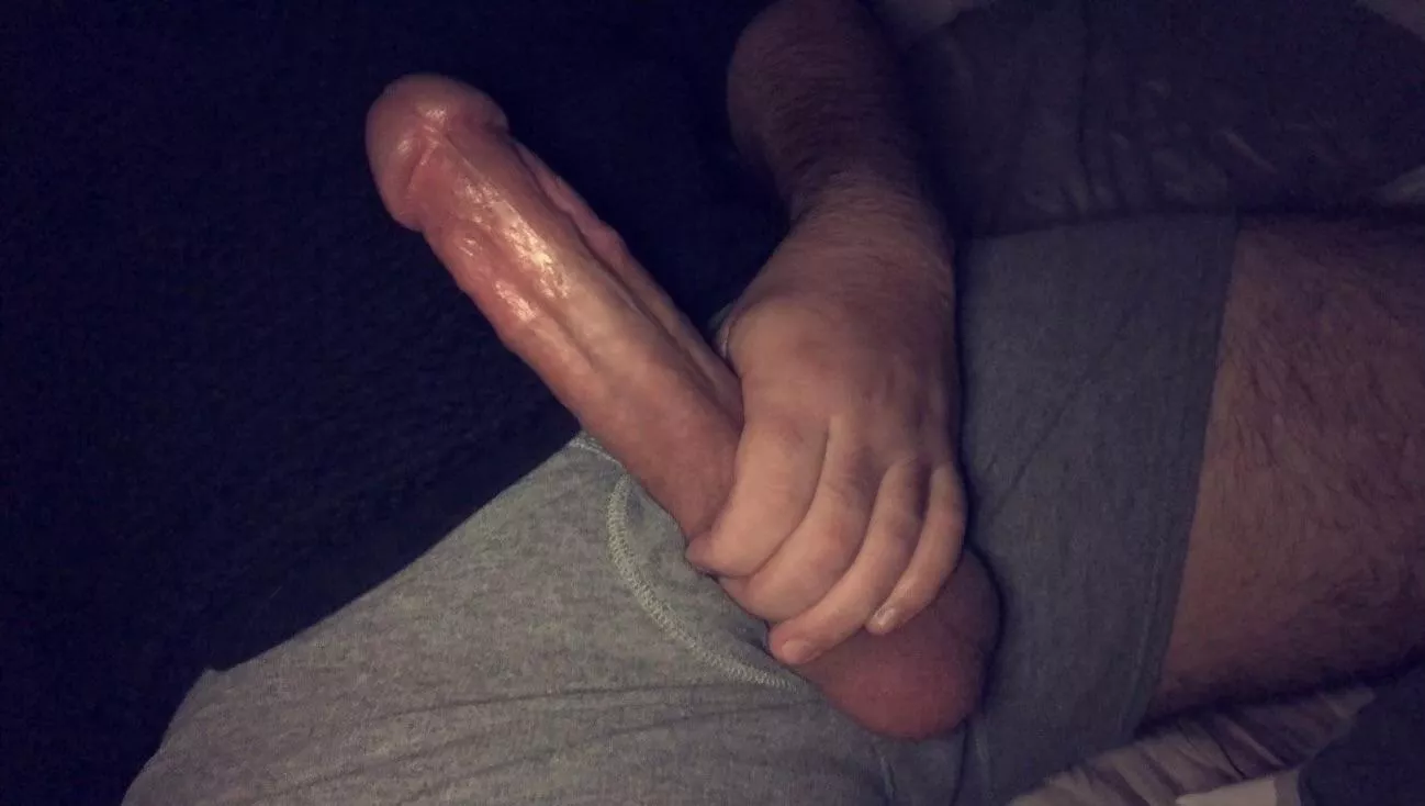 My thick, massive cock is absolutely throbbing and my DMs are wide open. Donâ€™t be shy, tell me what you think of it ðŸ˜‰