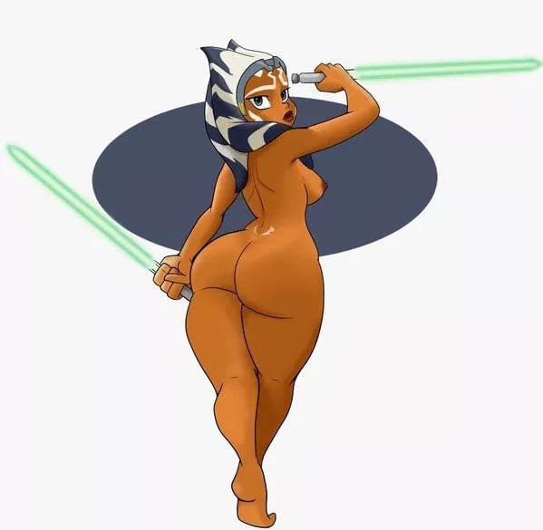 â€œMy thickness has doubled since the last time we met countâ€ - Ahsoka Tano (klassyarts)