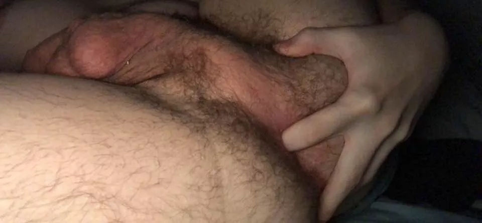 My tight virgin ass gripping my finger