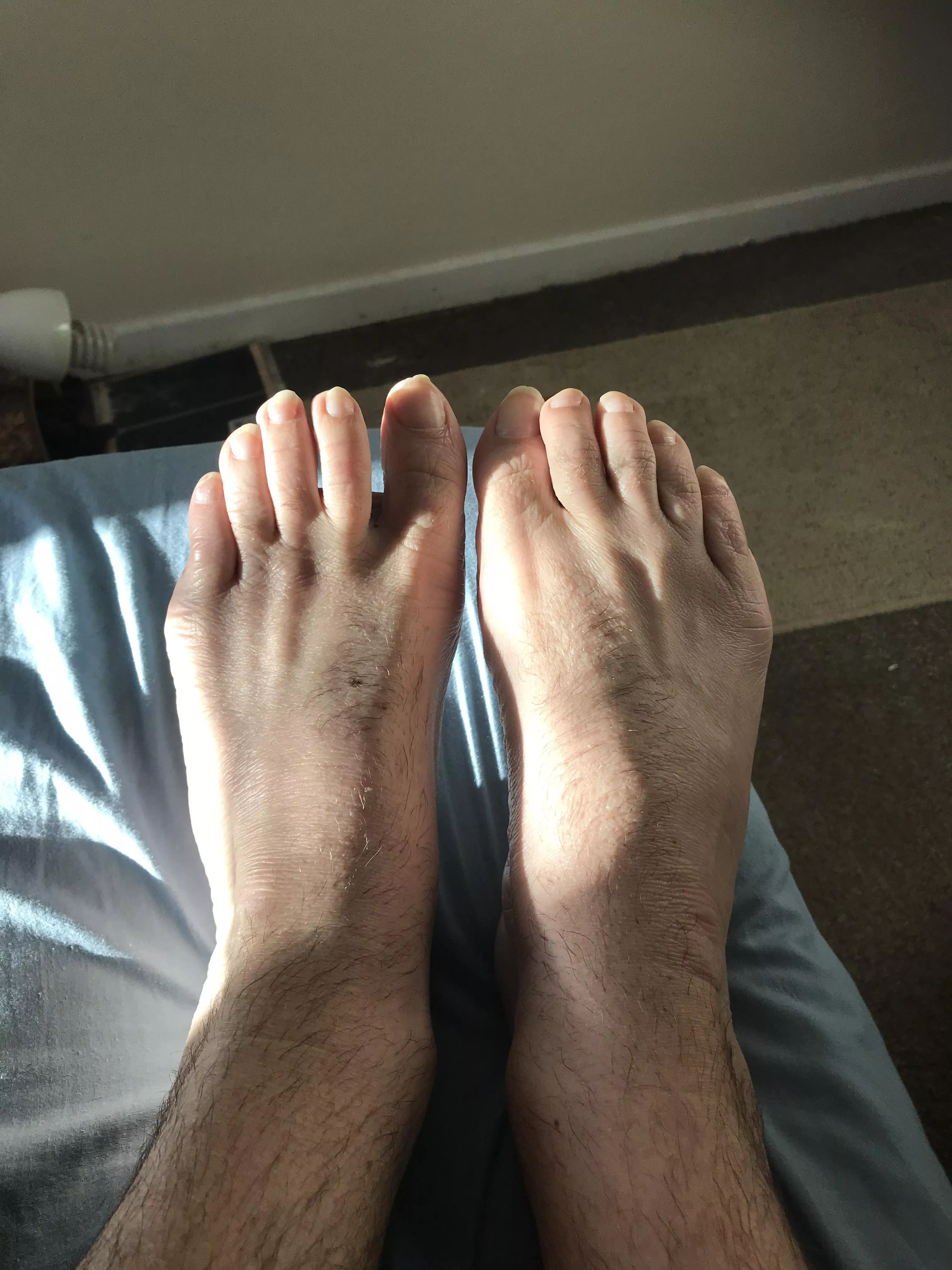 My toes love being sucked