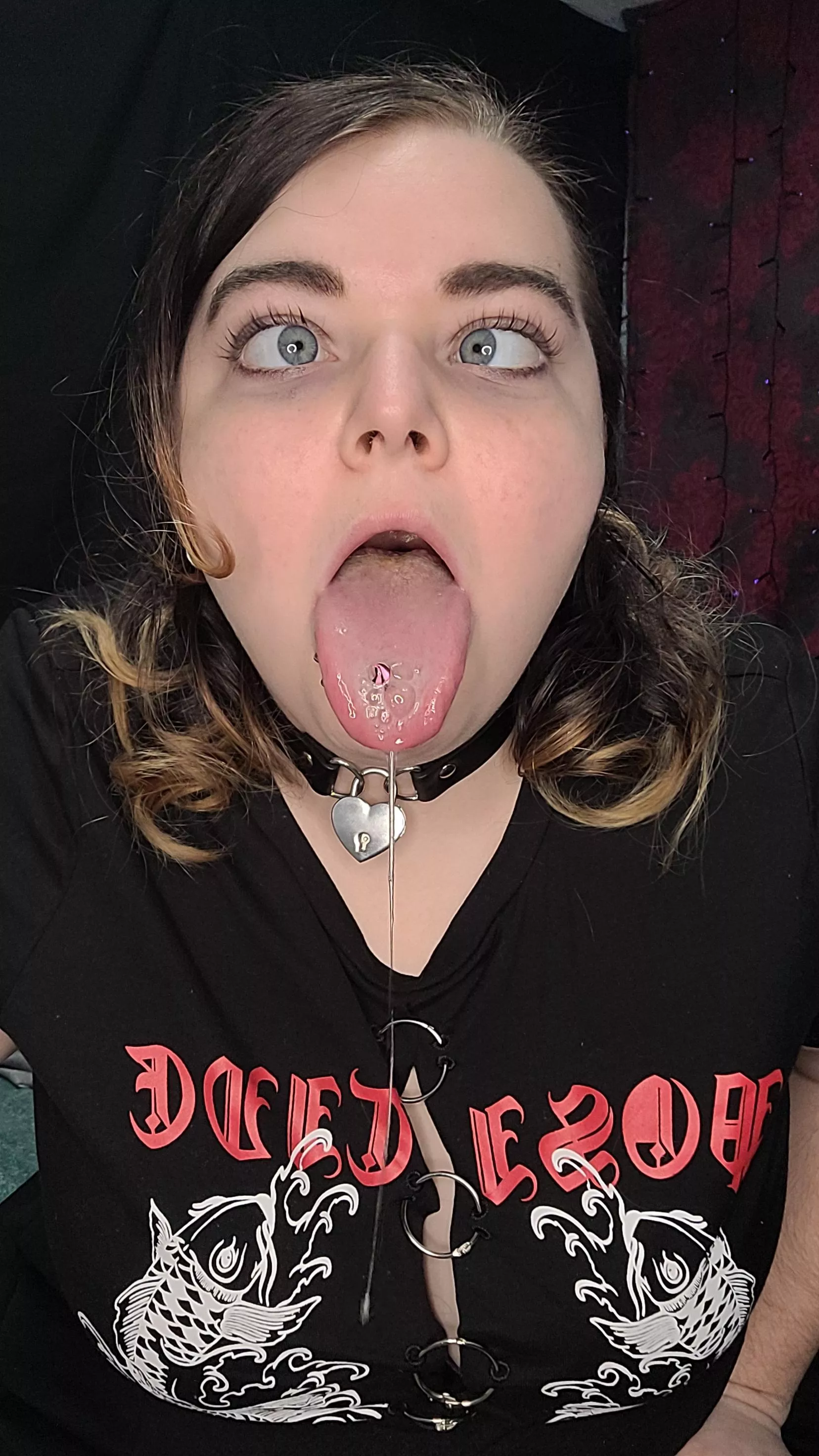 My tongue could use some of your yummy cum on it ðŸ¥µ