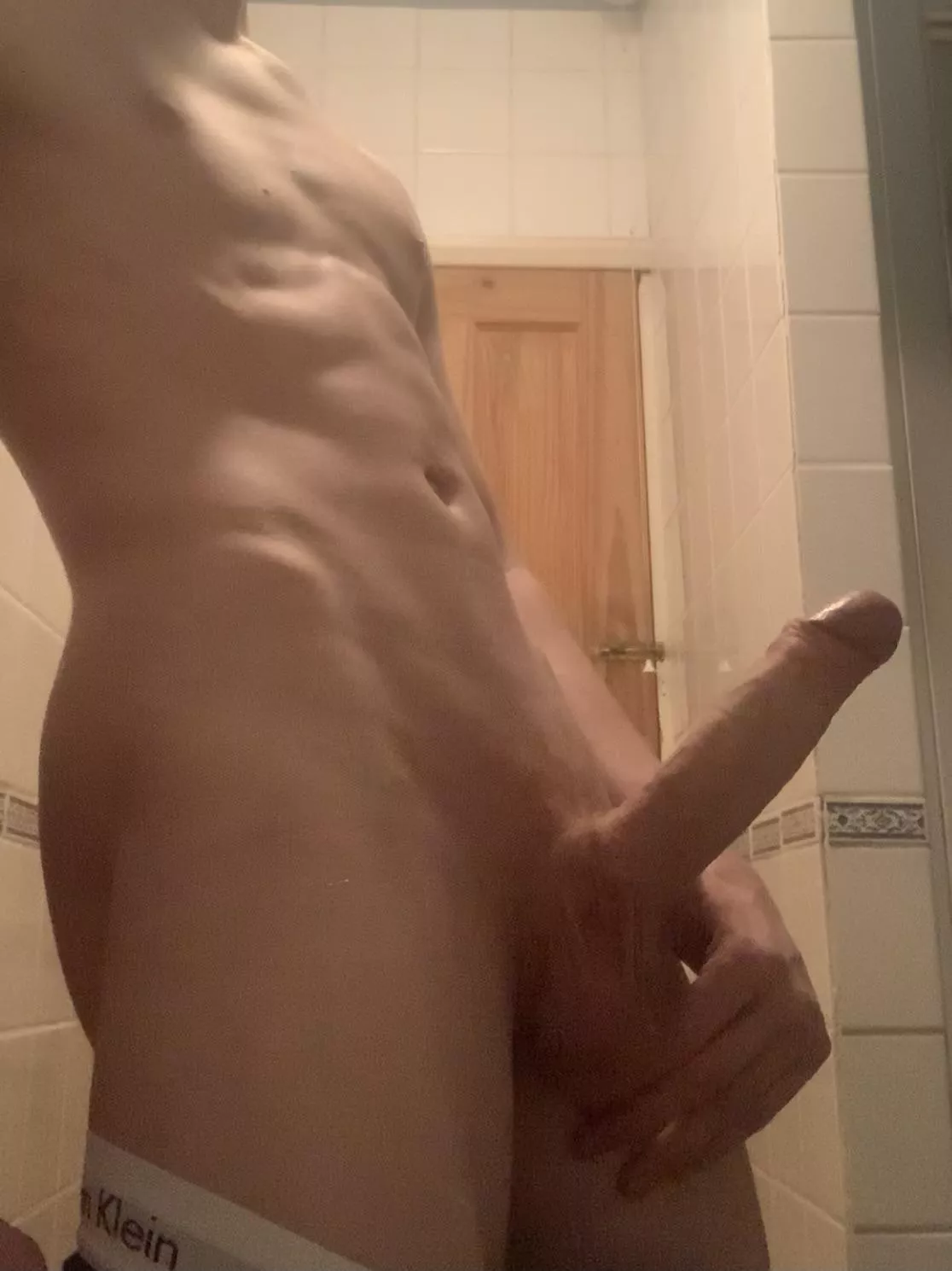 My uncut cock😈