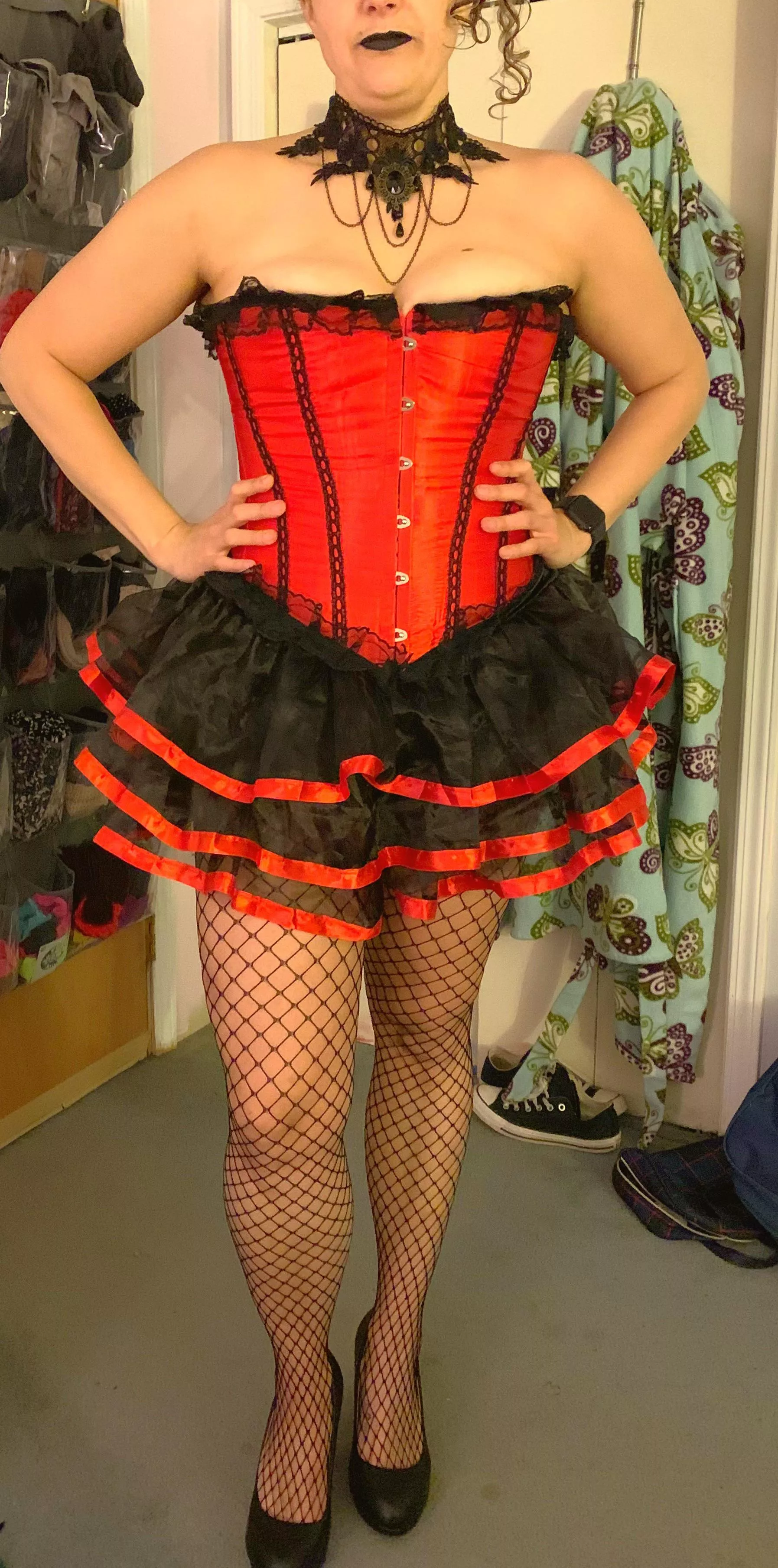 My Valentines outfit, with a gothic twist! [F 33]