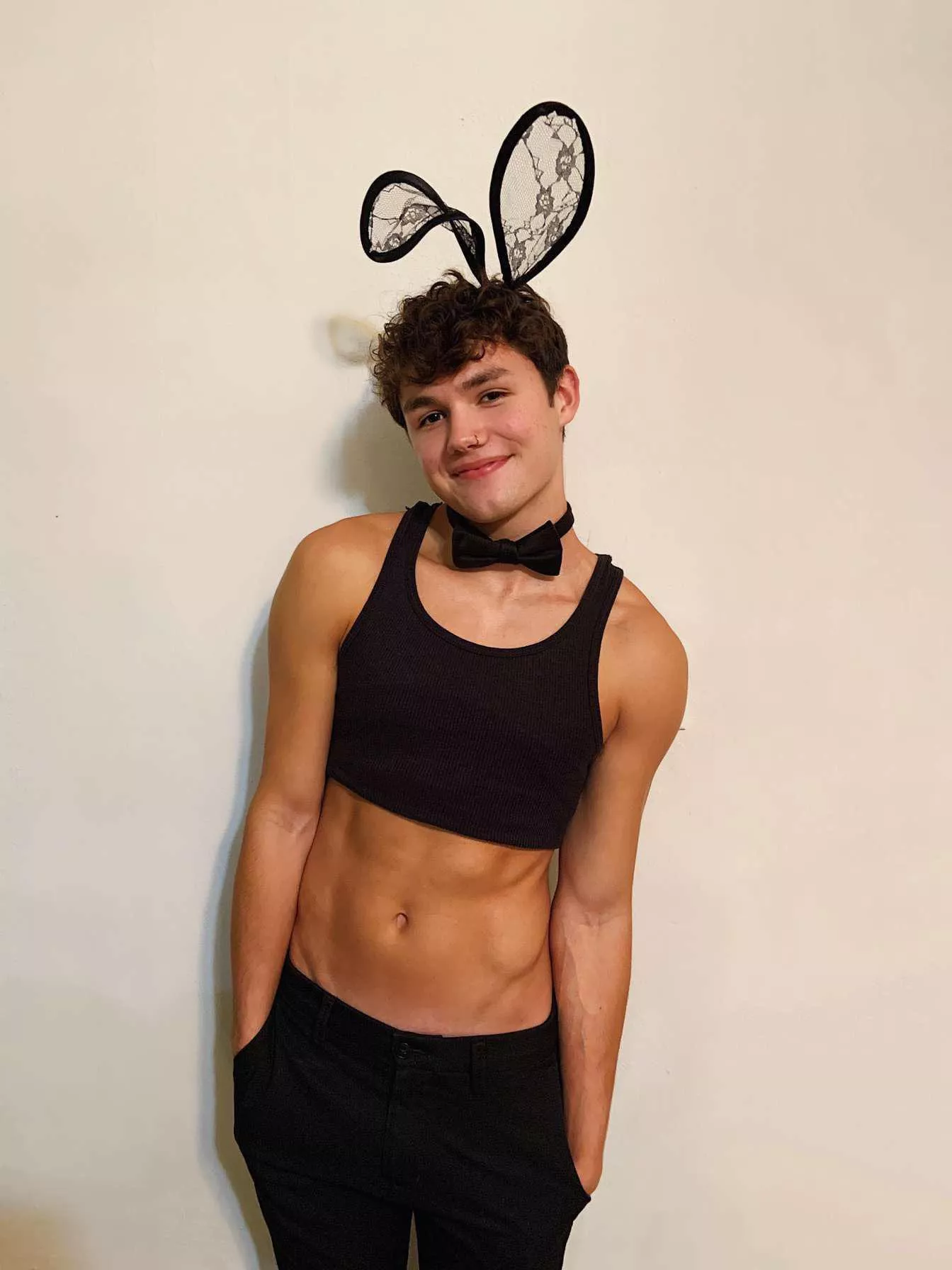 My very basic playboy bunny costume