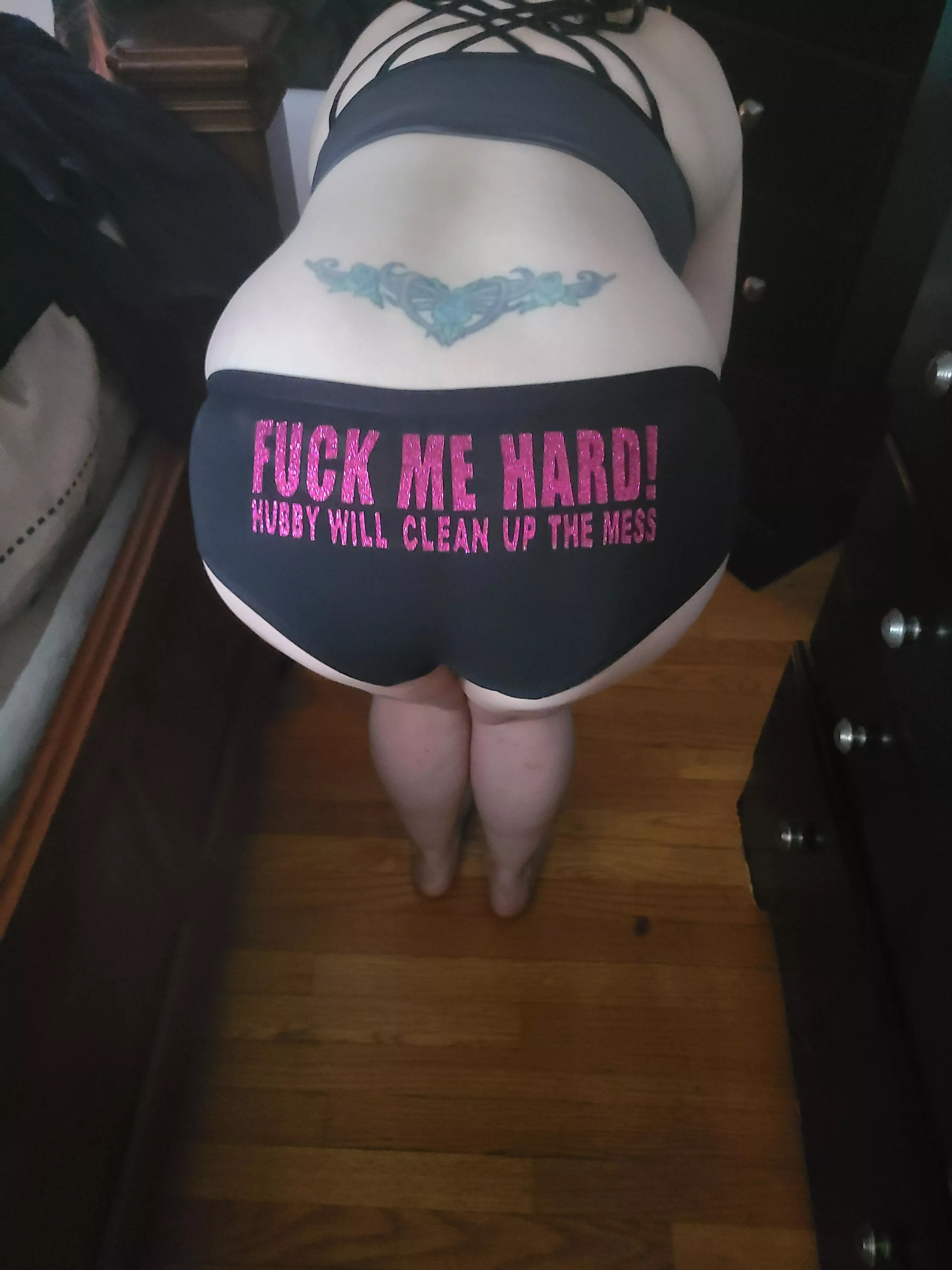 My wife's new panties 😉