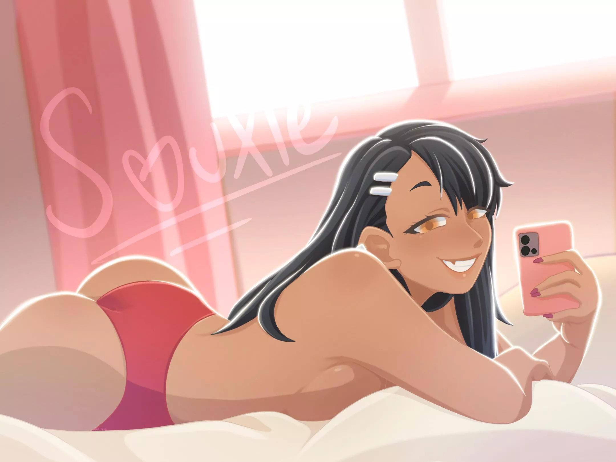 Nagatoro, keep sending lewds please (@S0uxie) [Ijiranaide, nagatoro san]