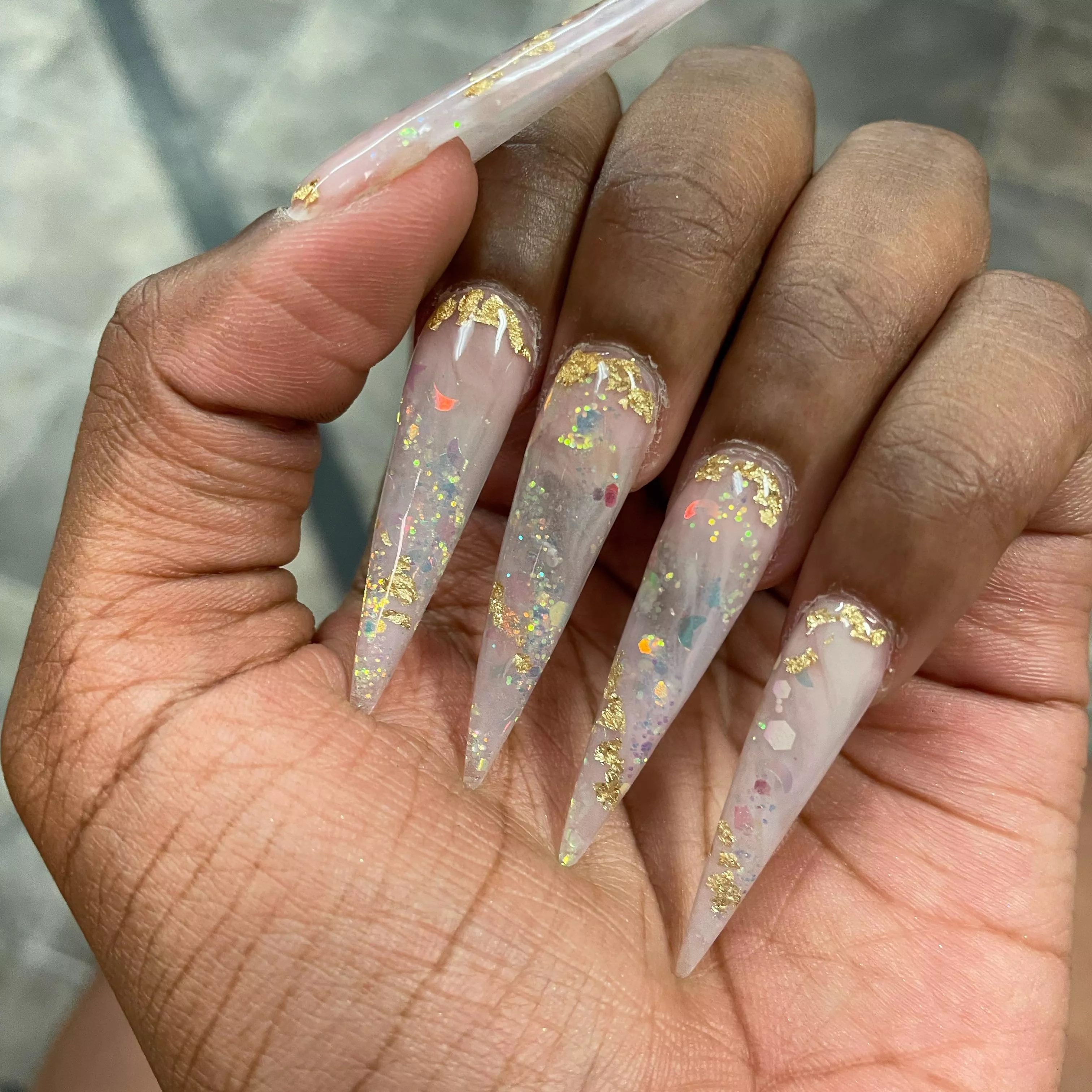 Nails are almost ready to be yours. DM for info