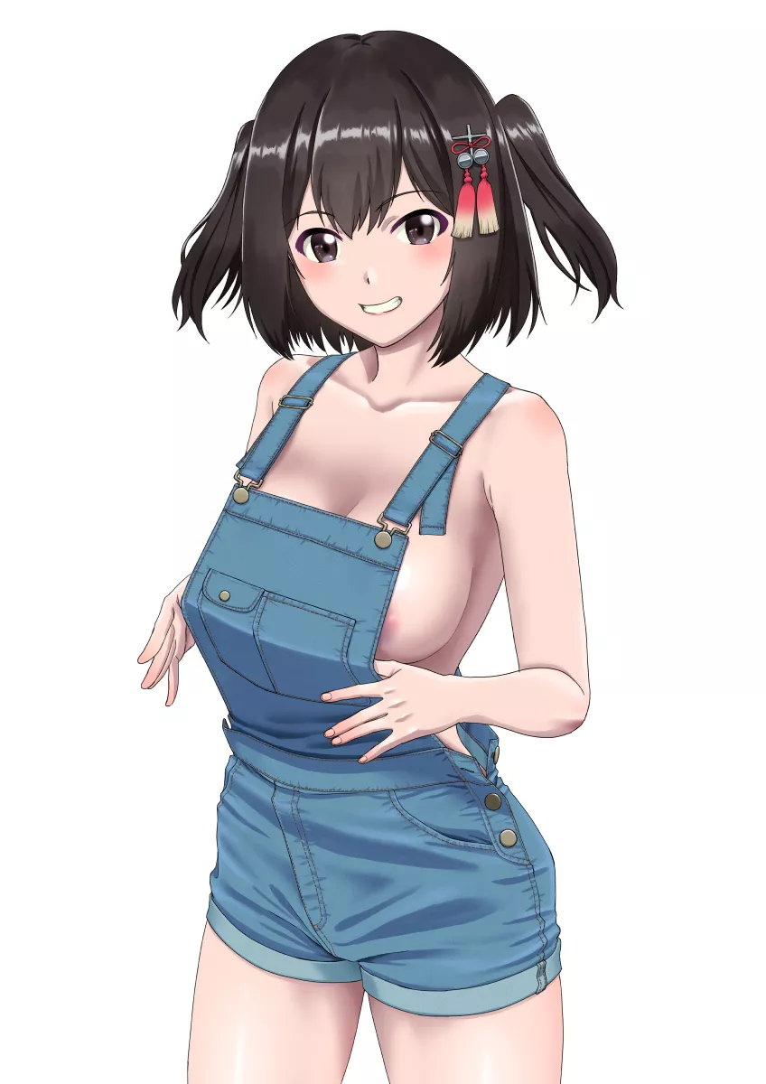 Naked overalls