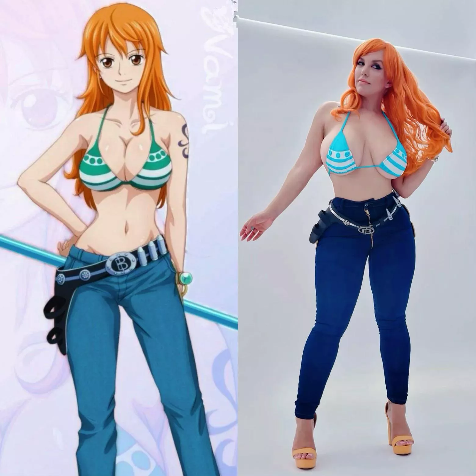 Nami from One Piece by me (Blondie Fesser)