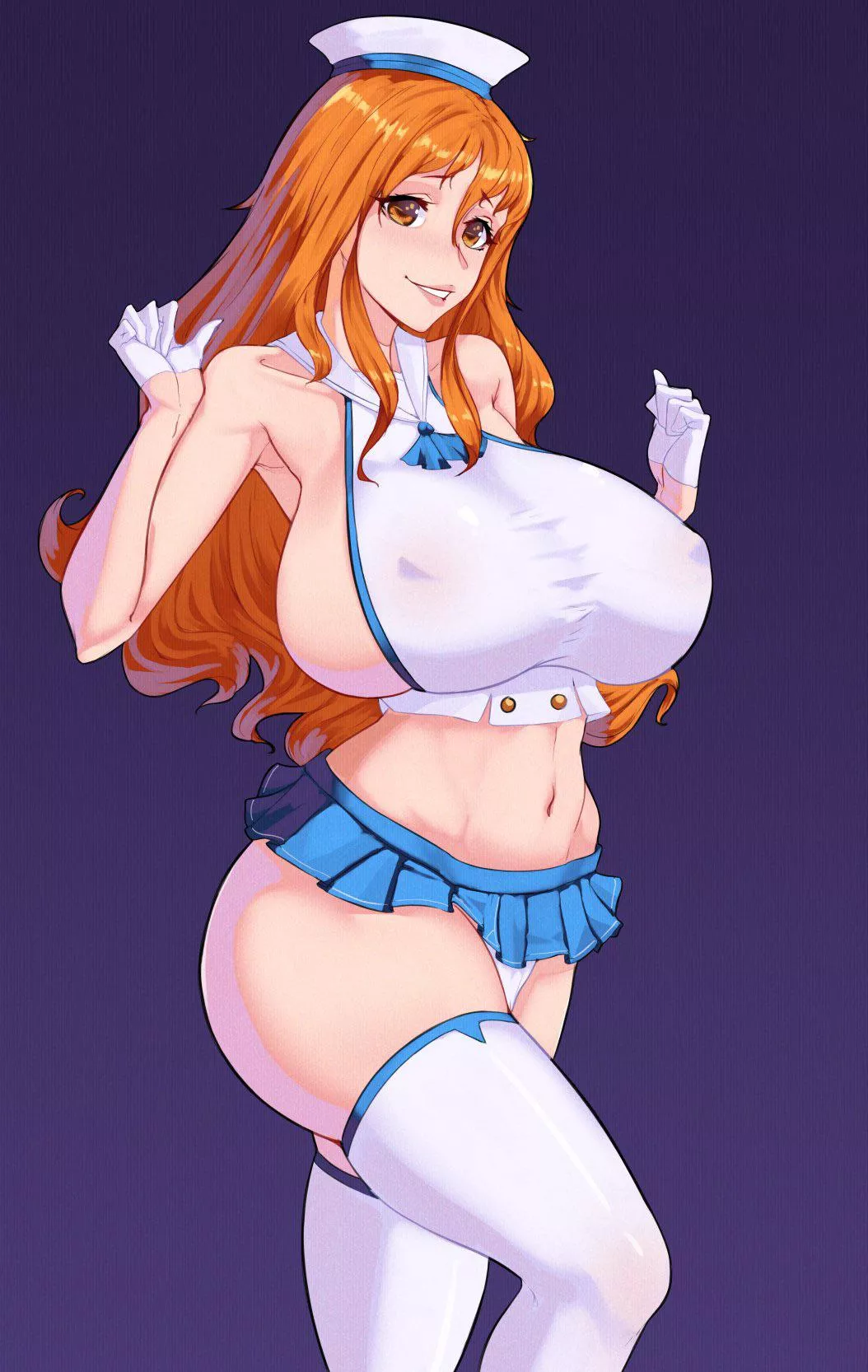 Nami in the same outfit