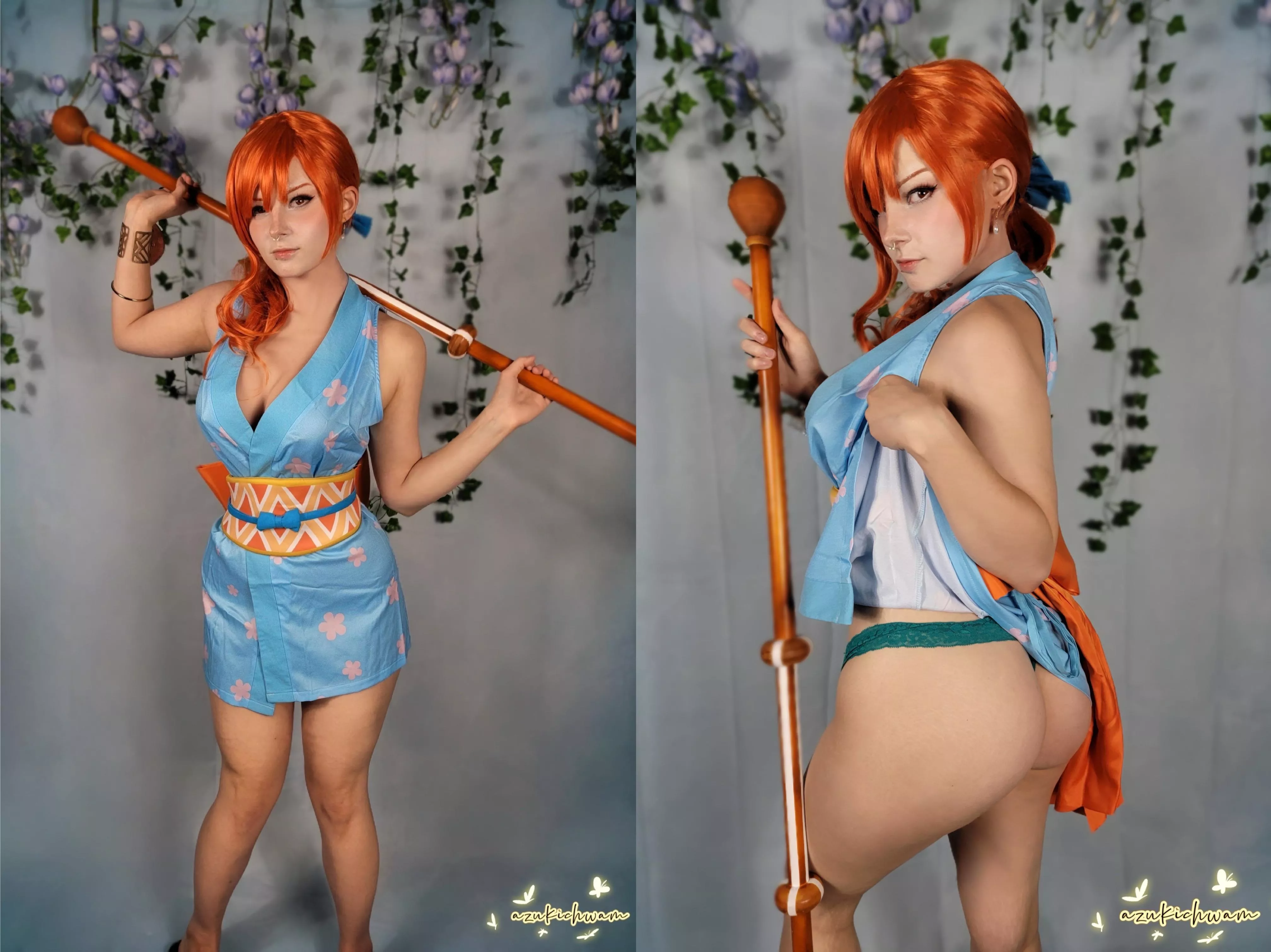 Nami [One Piece] (azukichwan)