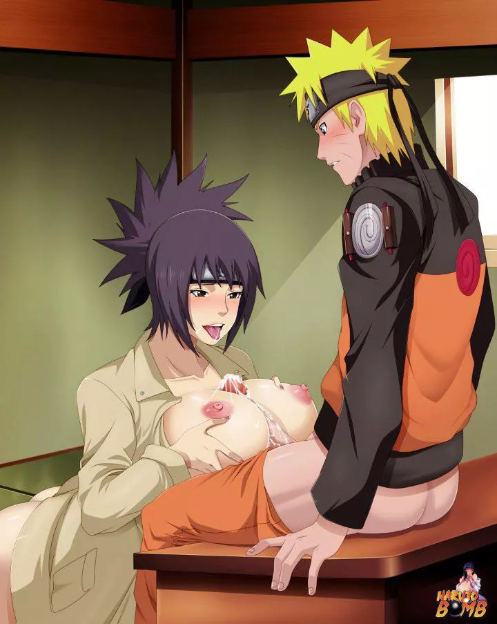 Naruto and Anko