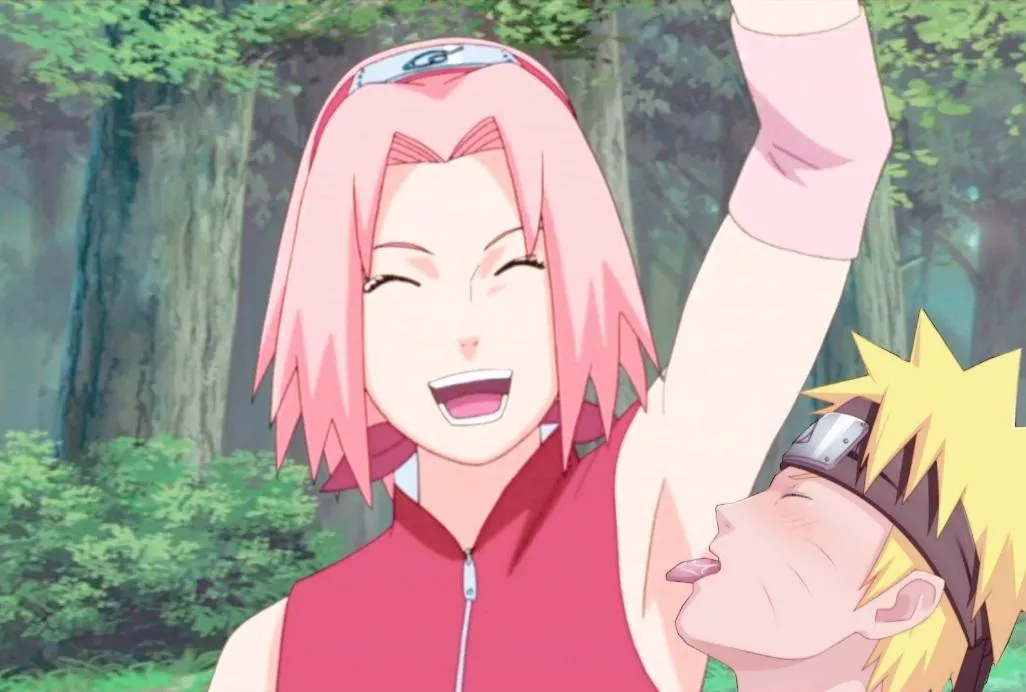 Naruto Licks Sakura Armpits (My Edit) [Naruto Shippuden]