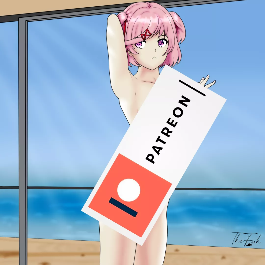 Natsuki modeling / in Patreon