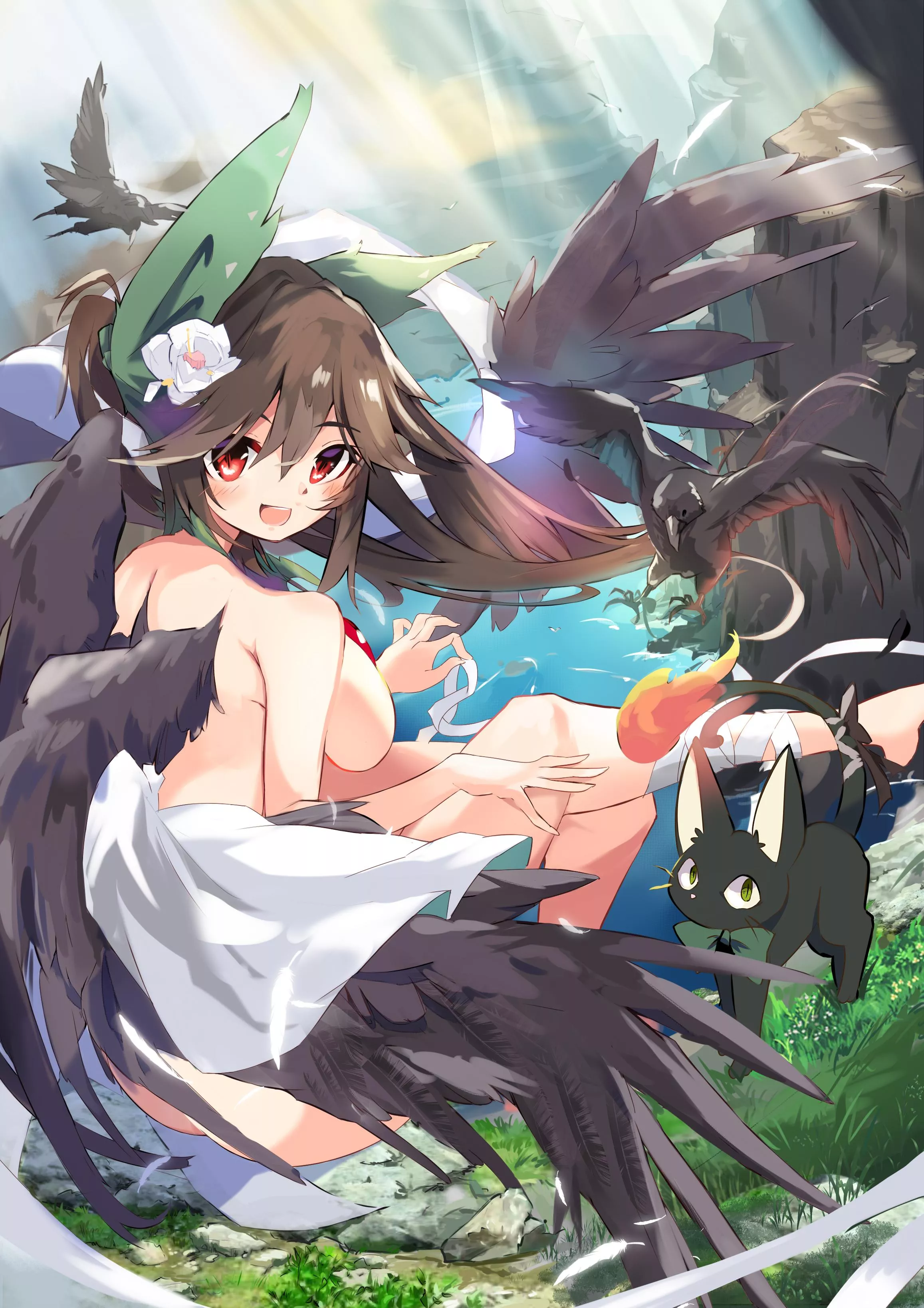 Natural Beauty Okuu [Casual Nudity]