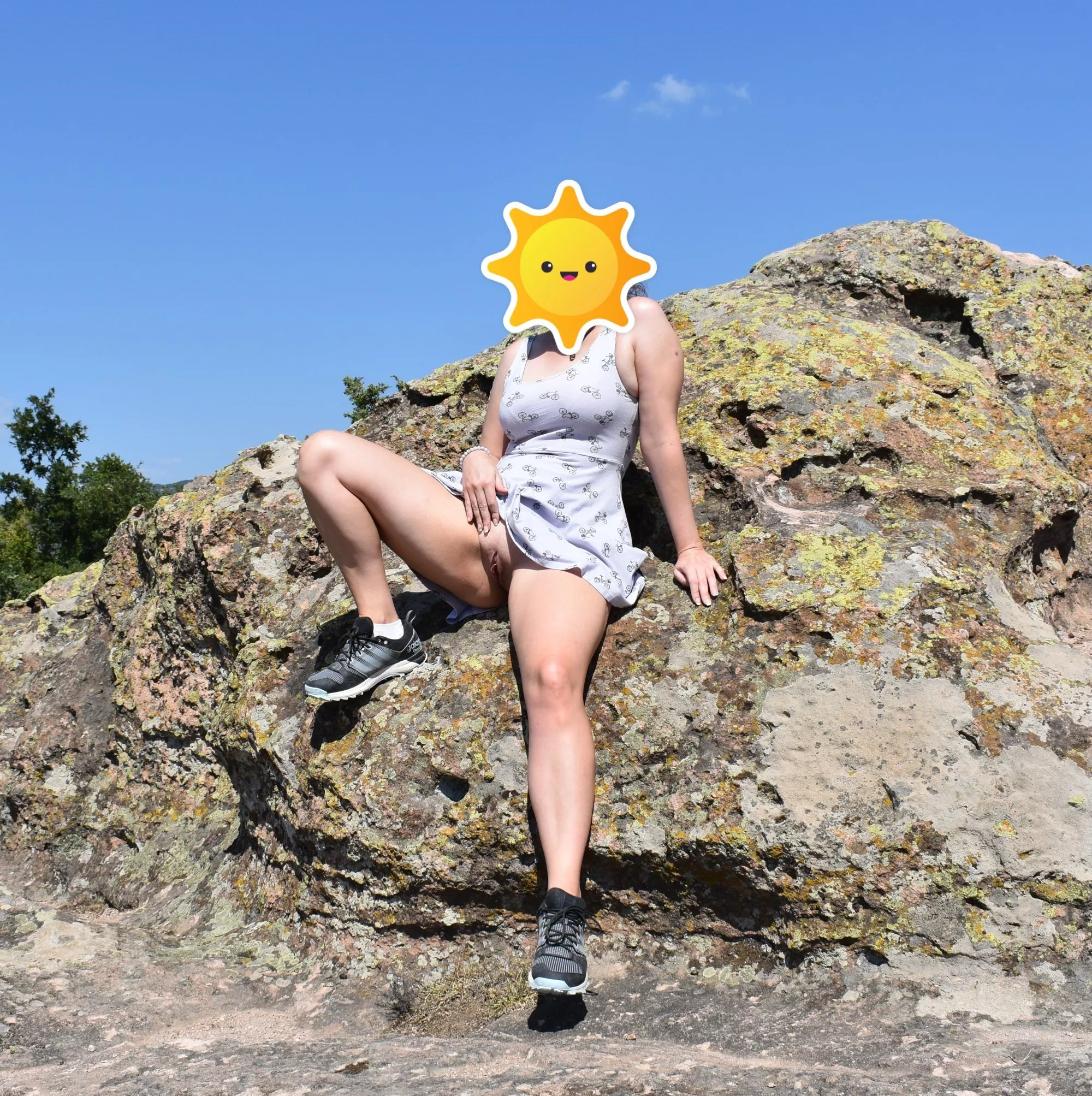 Nature walk without panties [OC]