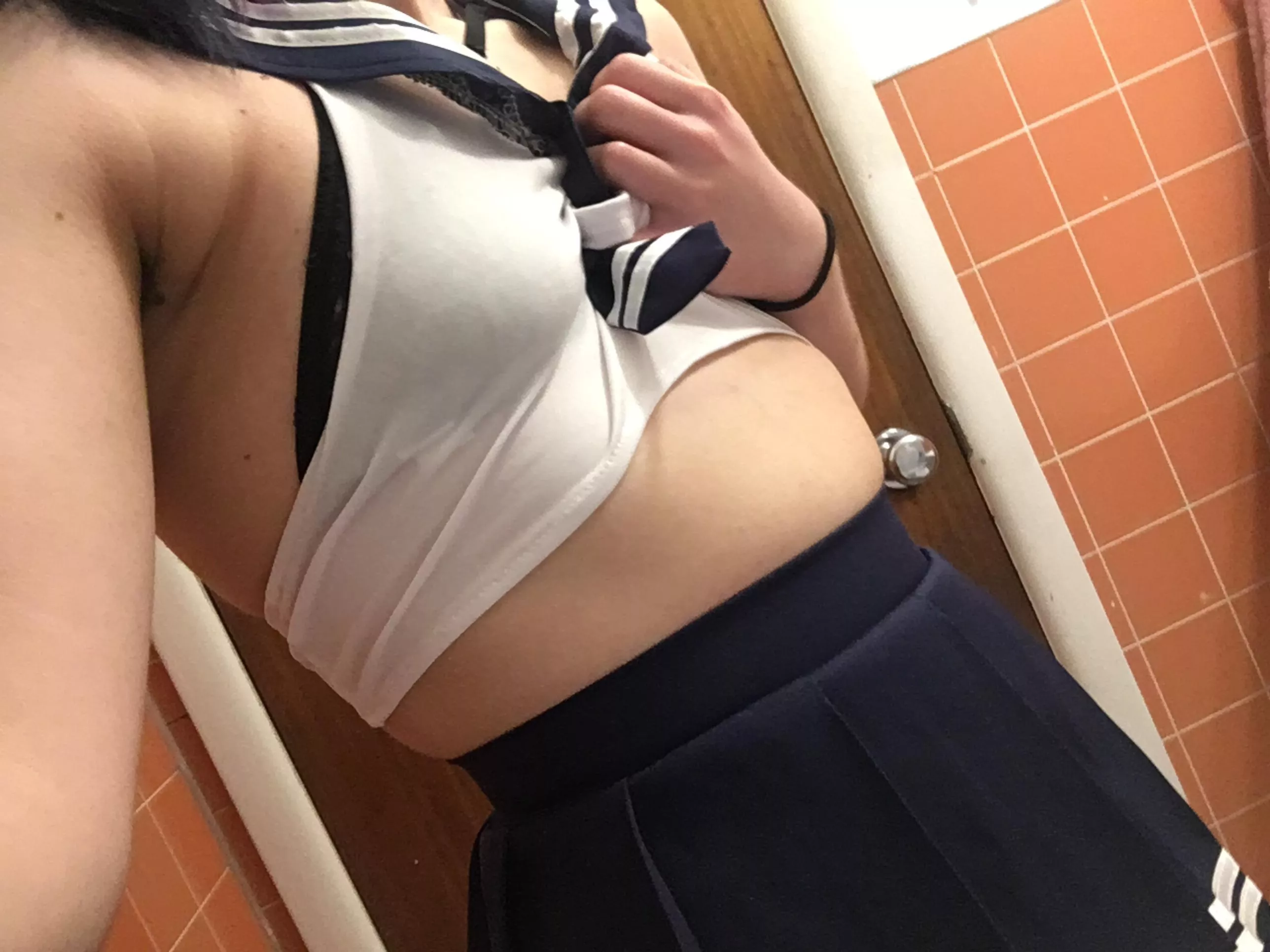 Naughty little sailor 😏 (DMs welcomed)