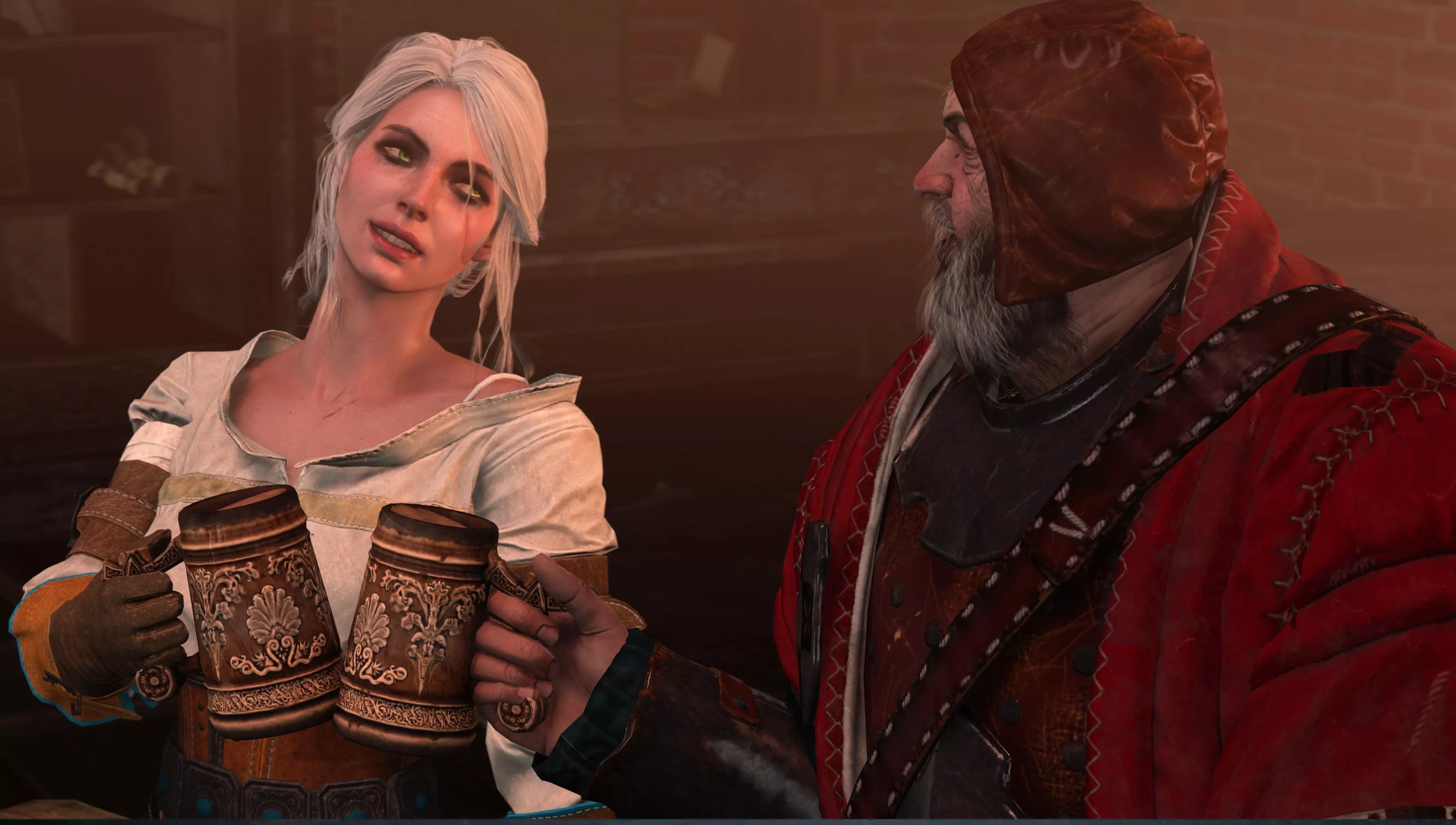 Need links to NSFW content involving Ciri and Baron. This duo is the best !