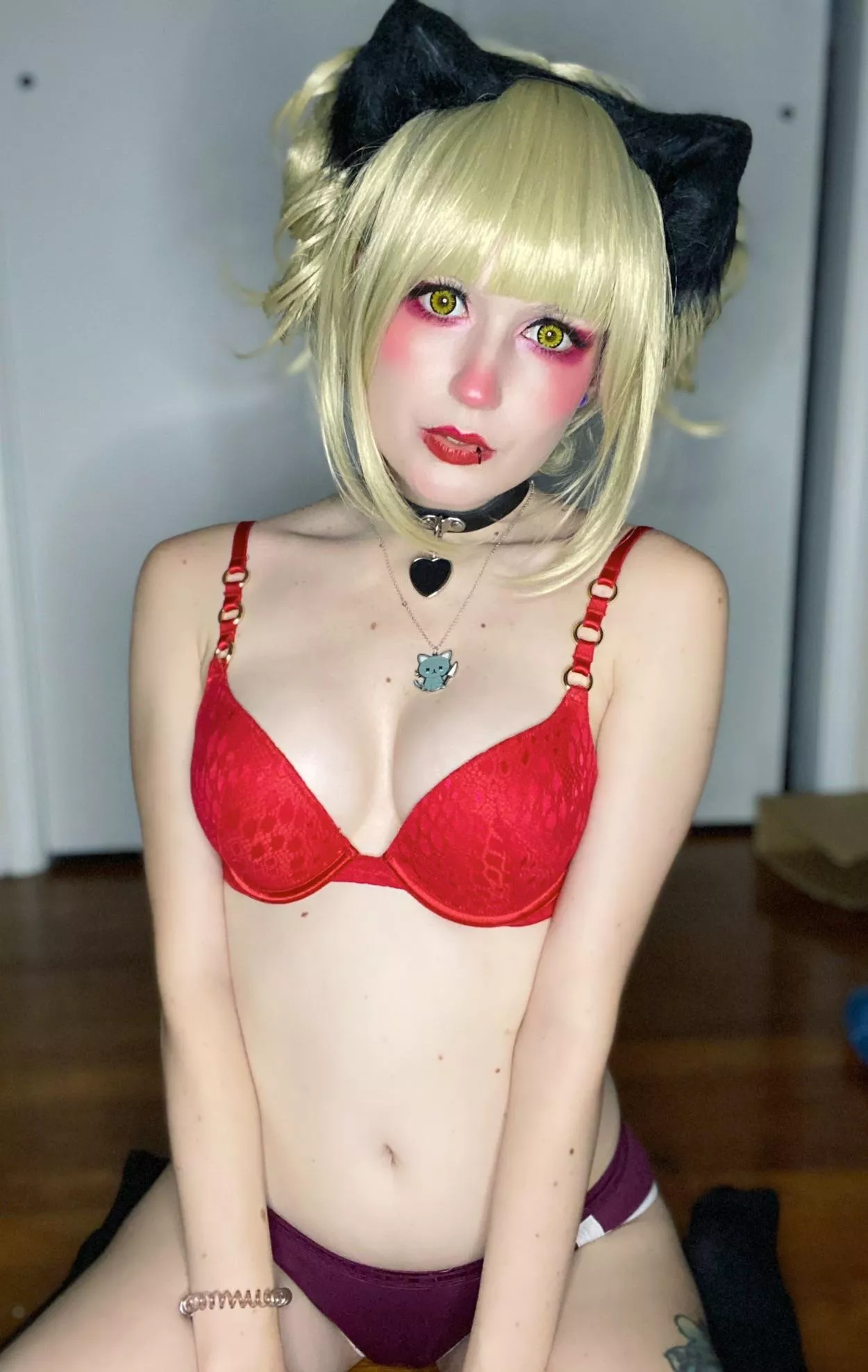 Neko Himiko Toga (My Hero Academia) by _Violet_Witch_