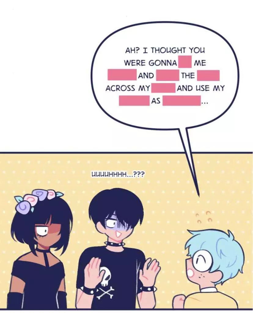 Nerd misunderstanding what they do at occult clubs [Boyfriends. by Refrainbow]