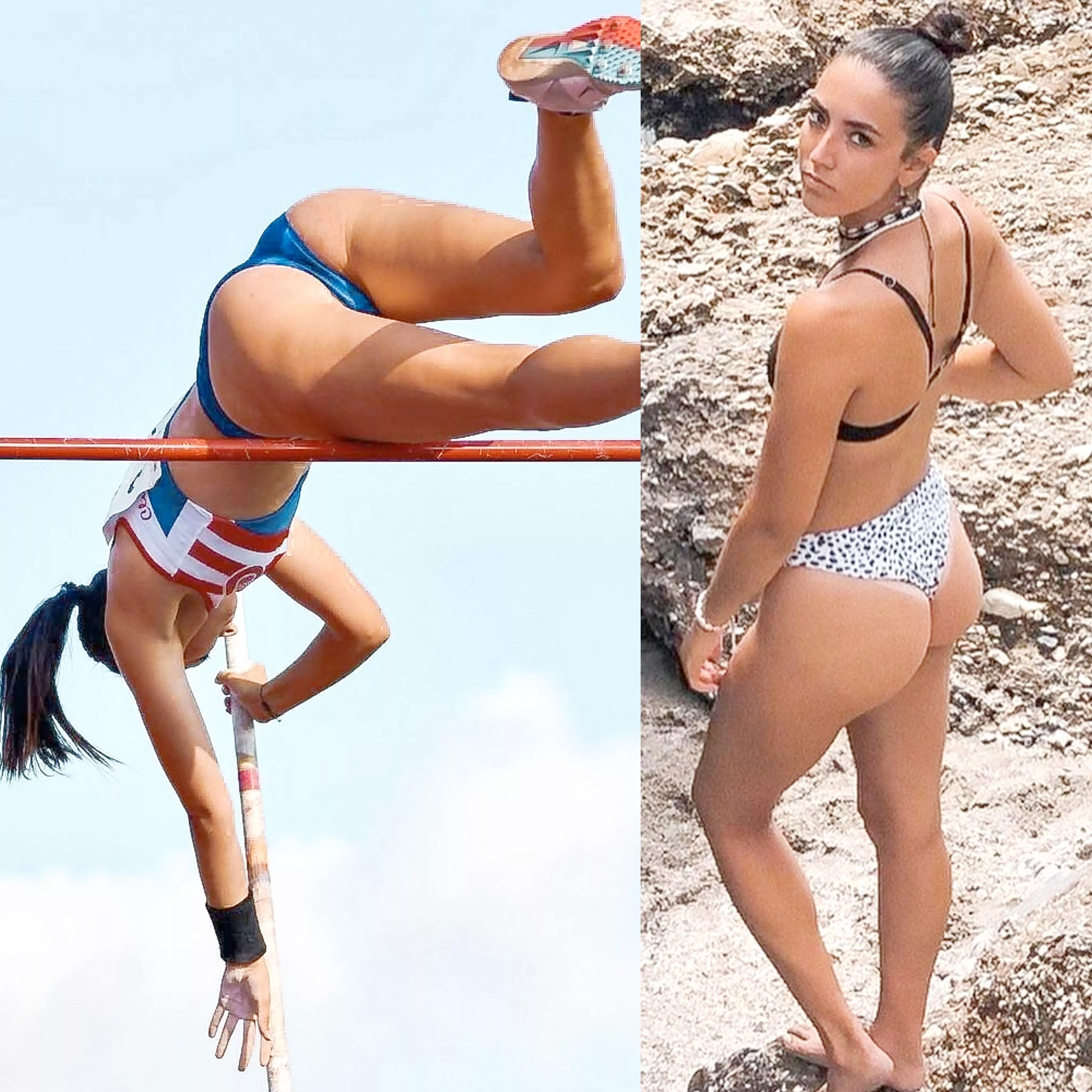 Nerea Perez Spanish pole vaulter