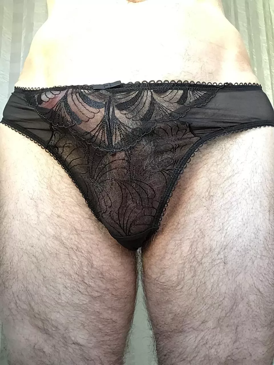 New black lace panties