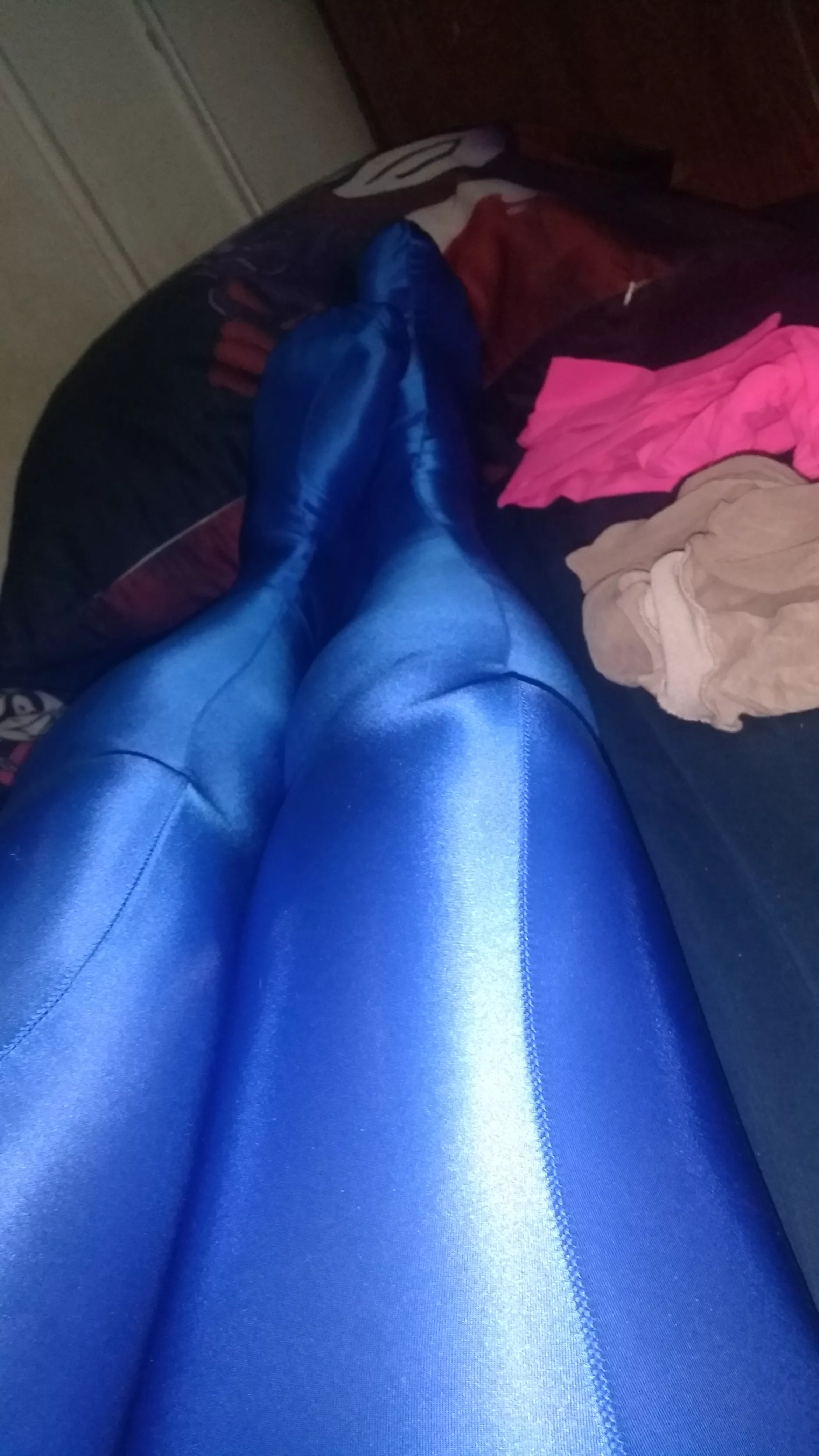 New Blue oily hose