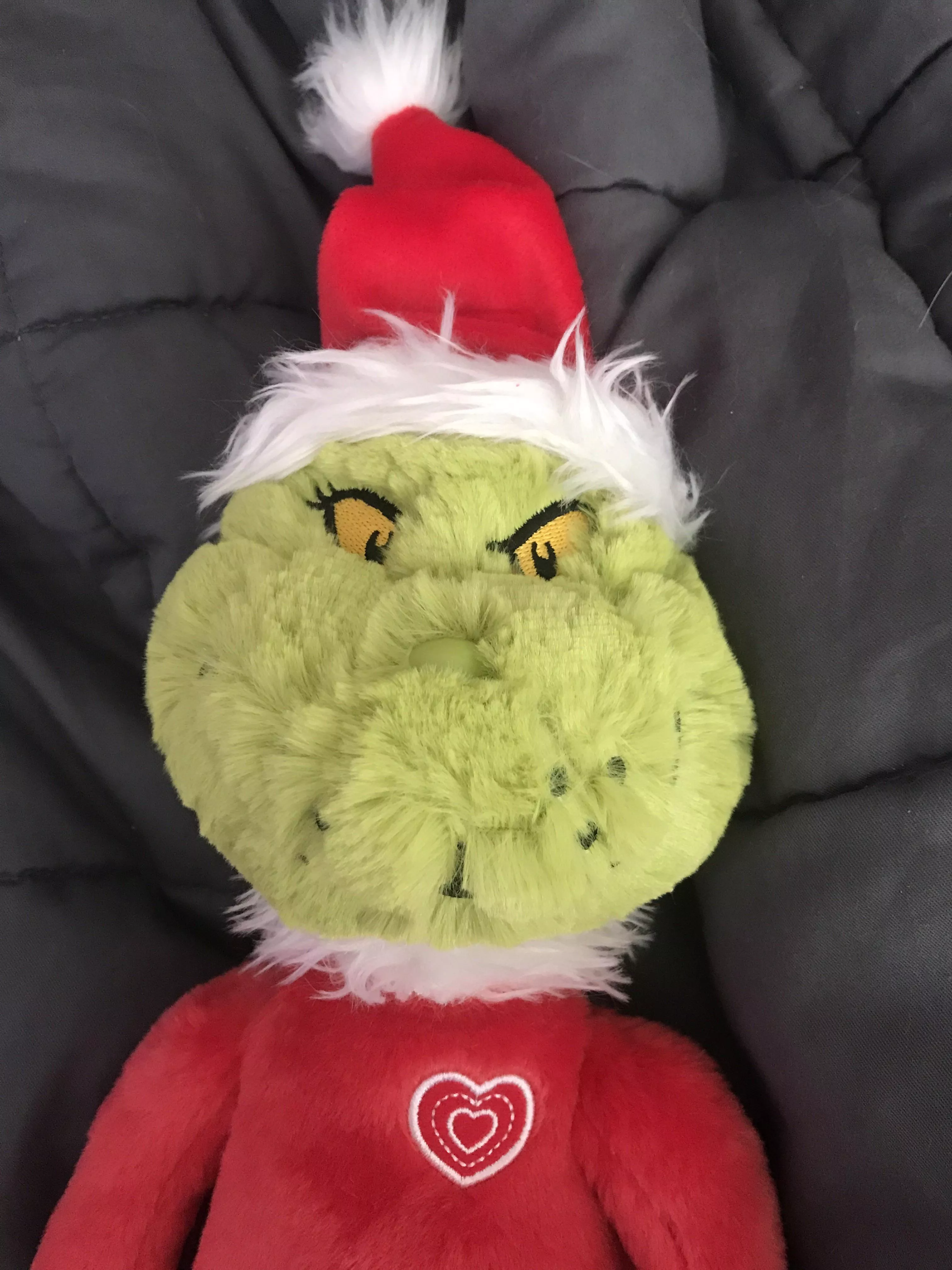 New grinch plush to help w a break up