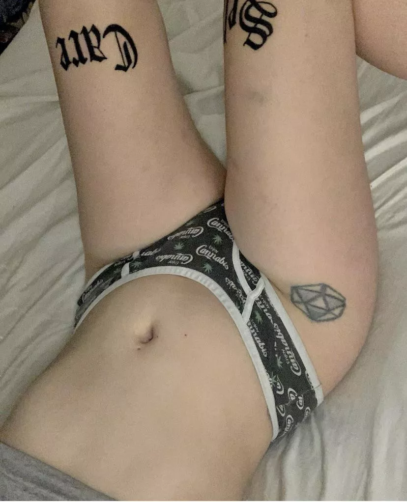 new panties 😈 who else enjoys cannabis?