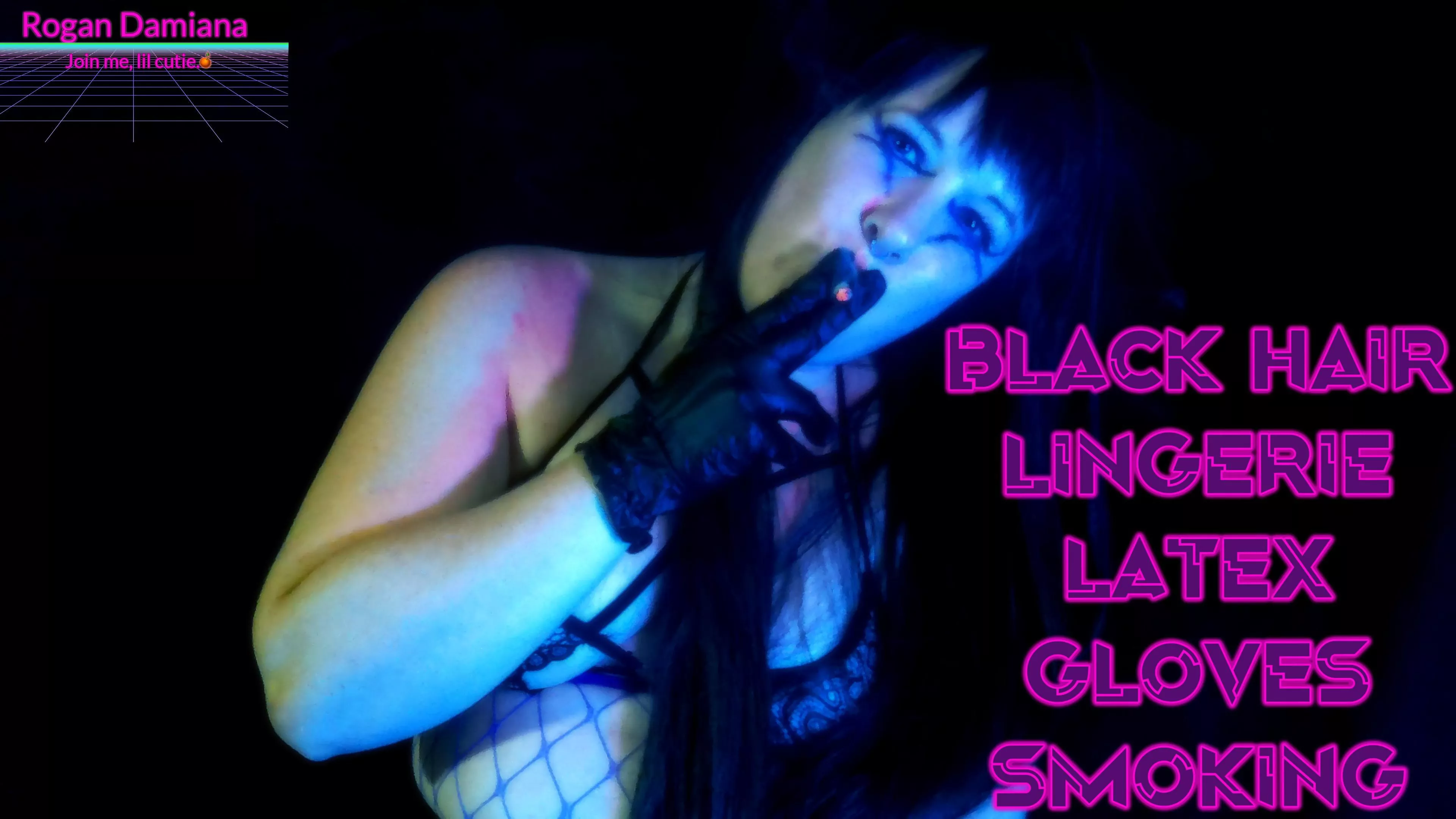 New smoking in lingerie and latex gloves vid available now in my store!