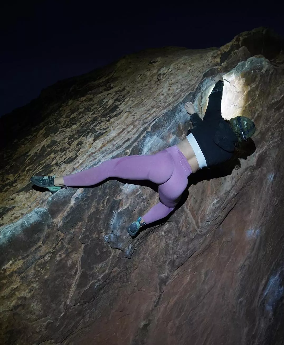 Night climb