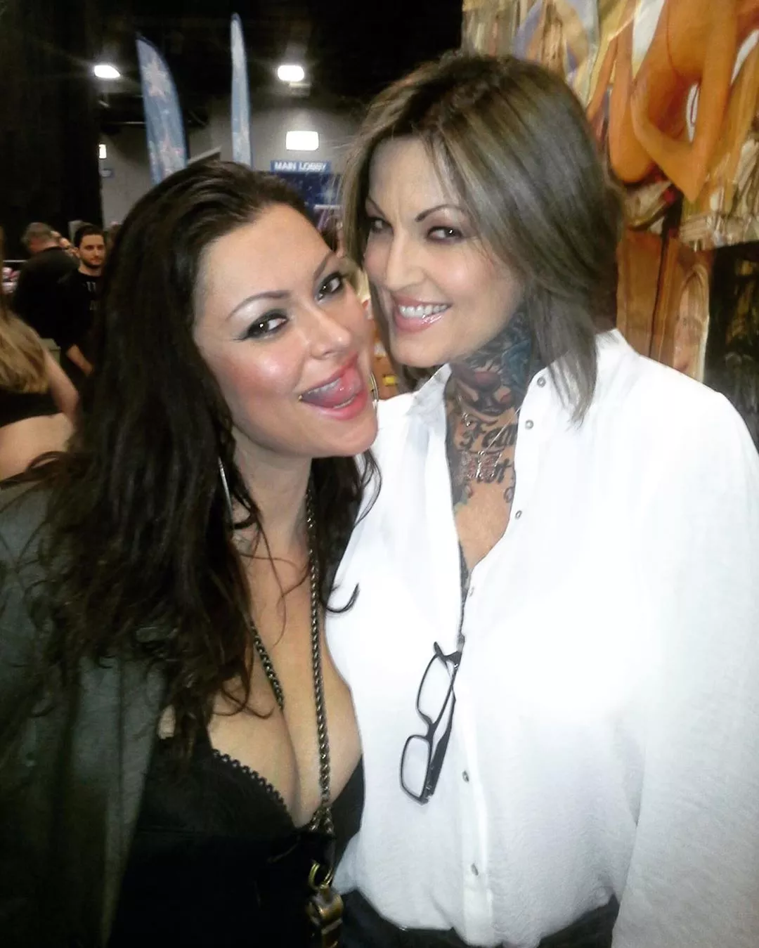 Nikita Denisse and Janine Lindemulder