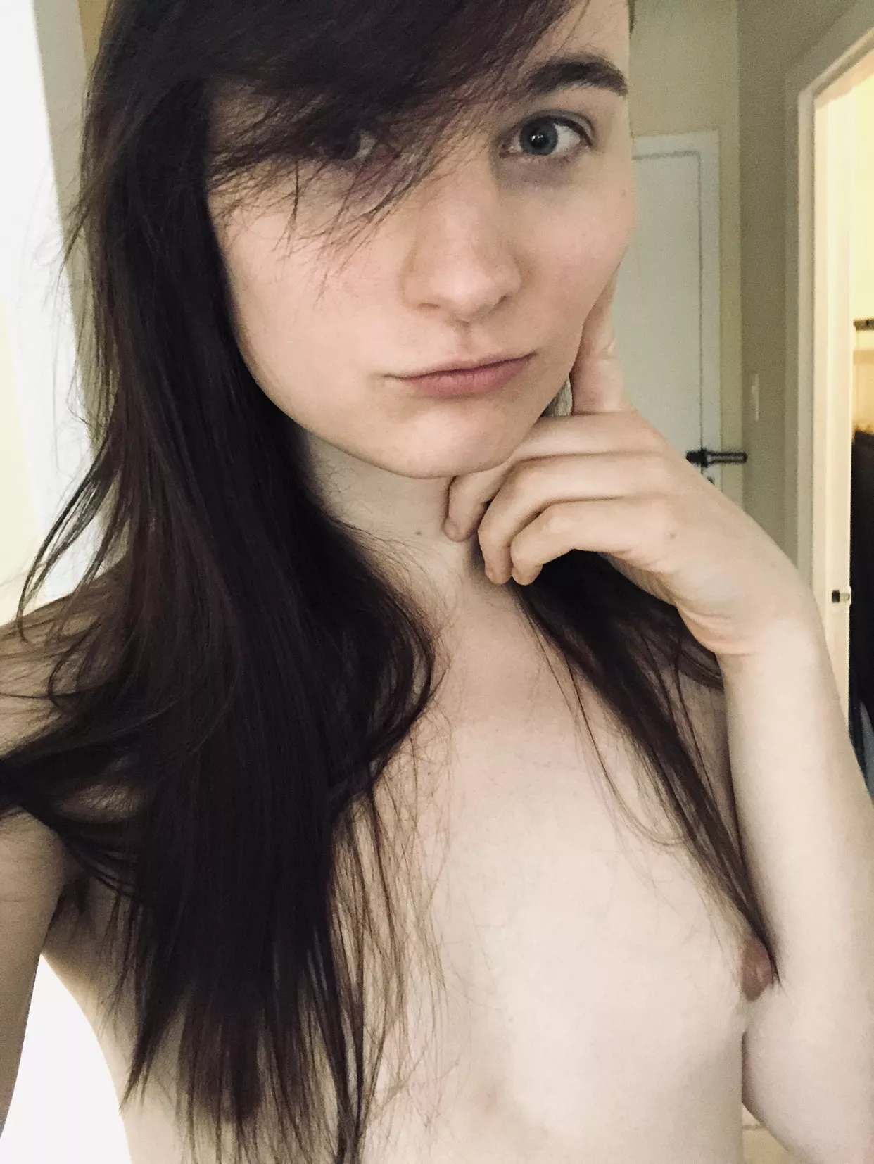 No clothes? No makeup? No problem! I may look like and act like a baby but I can be a slutty big girl too! >.<