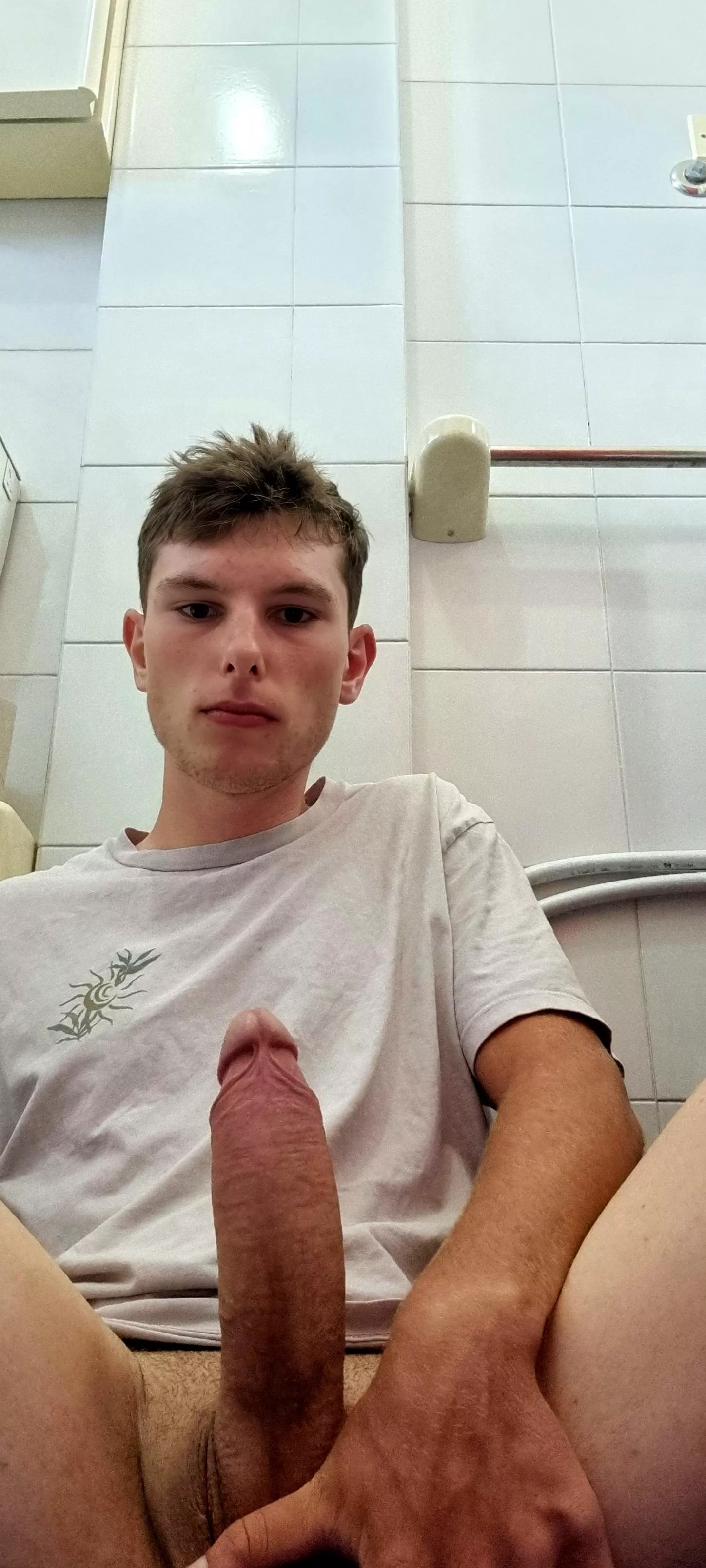 No longer a big teen cock, now just a big cock that still wants to be inside you