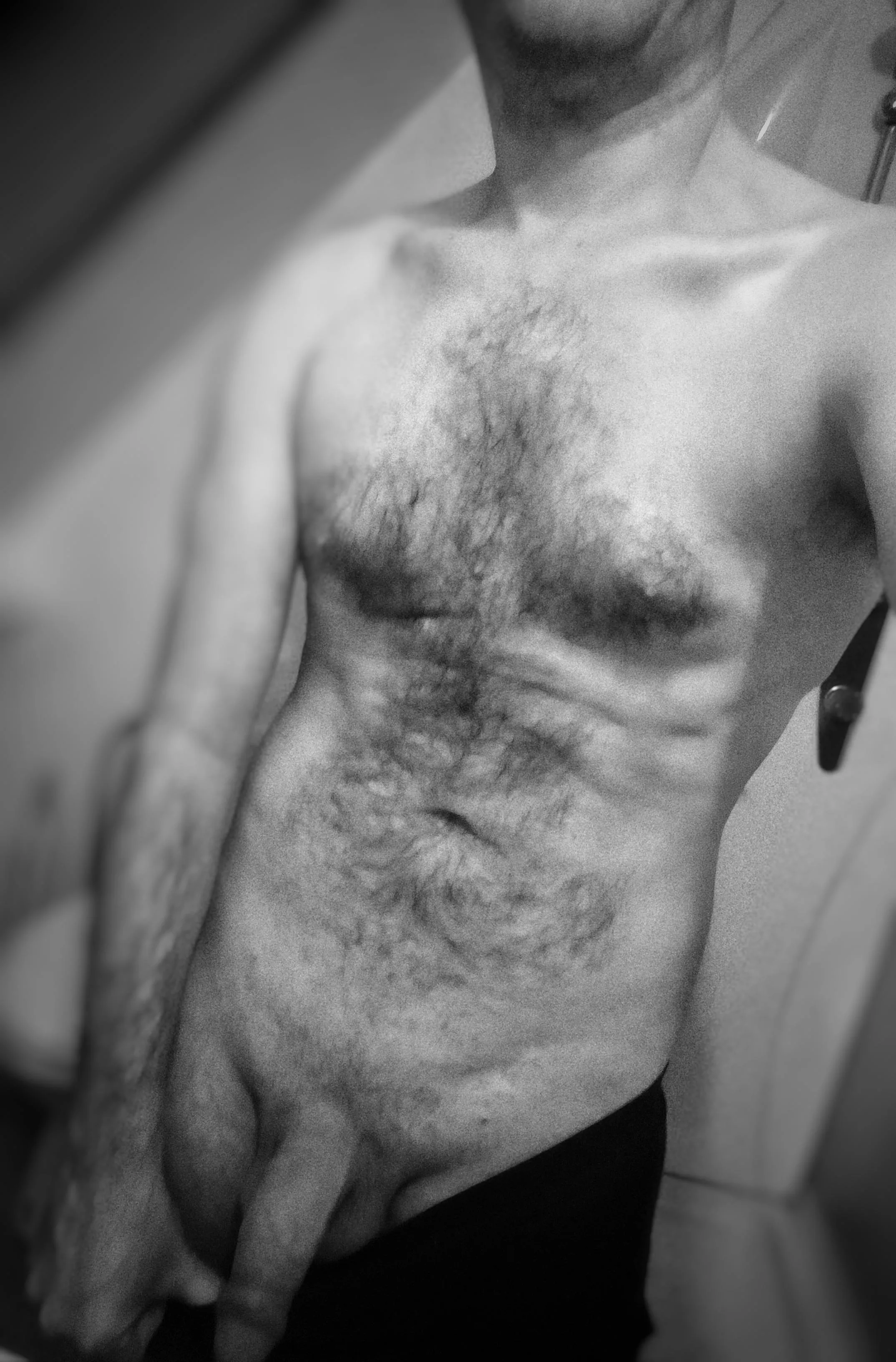 Not awake enough yet to think of a title. So...naked me. (41)