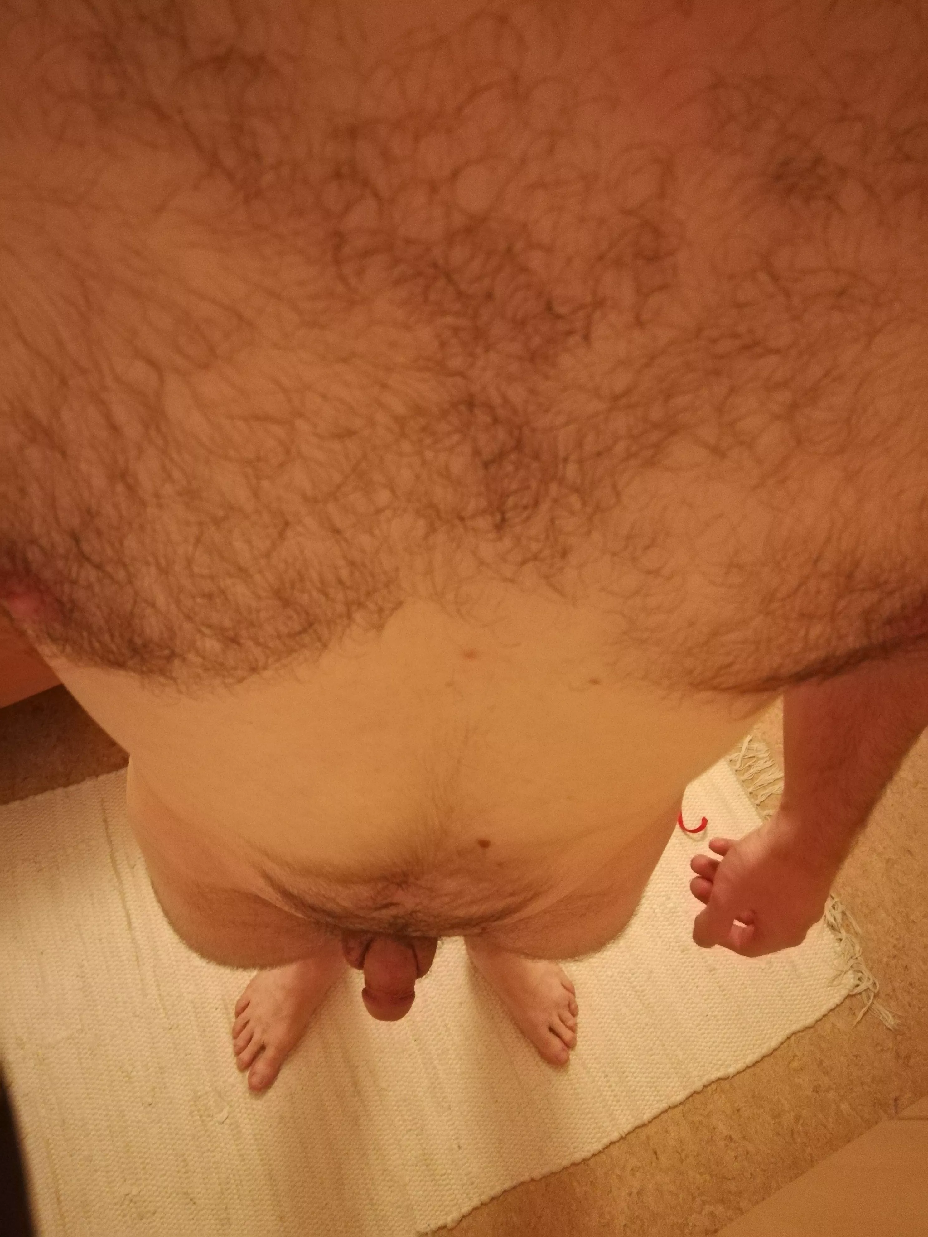 Not THAT hairy, but hey, that's what I got. :)